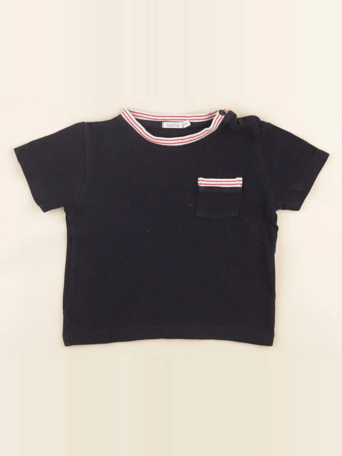 Boutchou - tee-shirt bleu - 24 mois