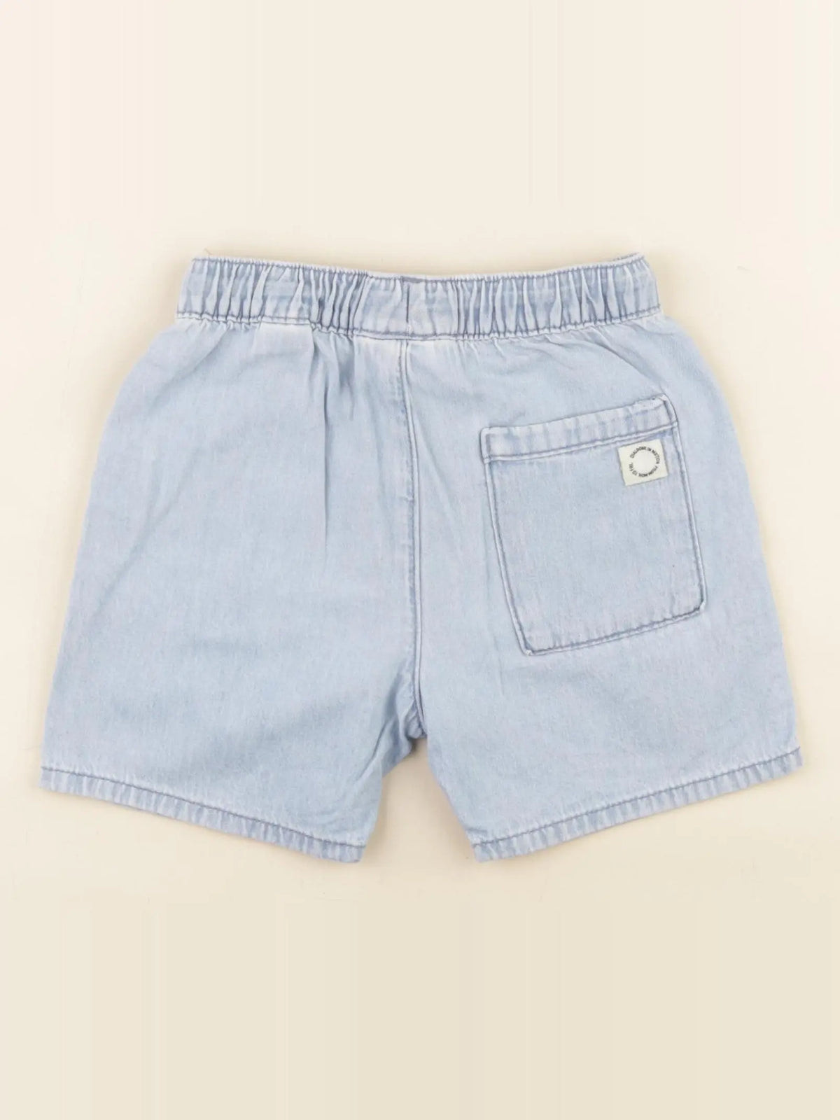 Zara - short bleu - 18/24 mois