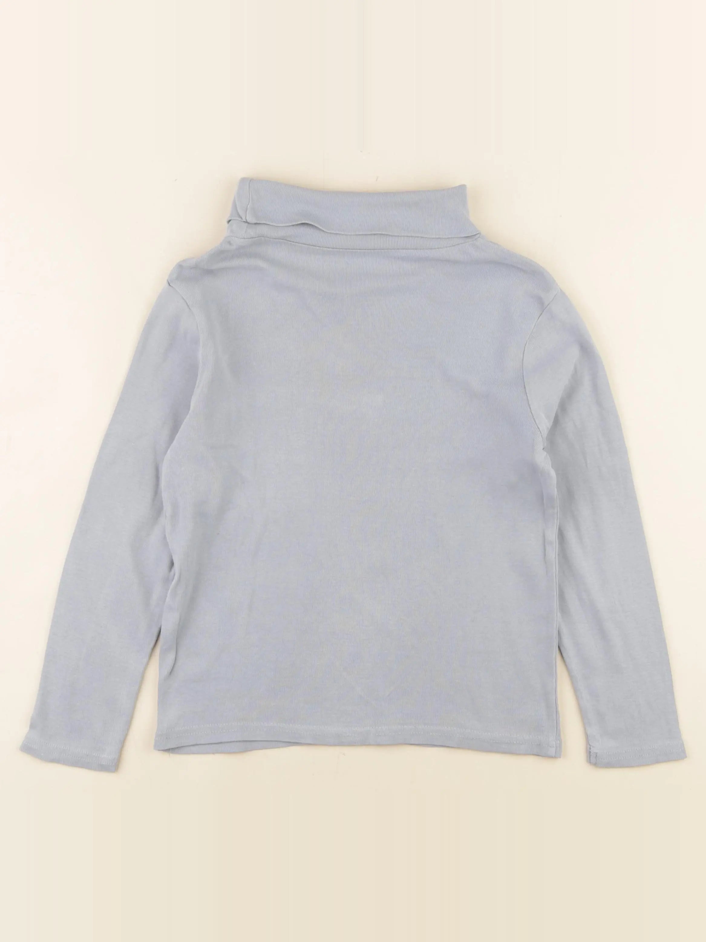 Vertbaudet - sous-pull bleu - 8 ans