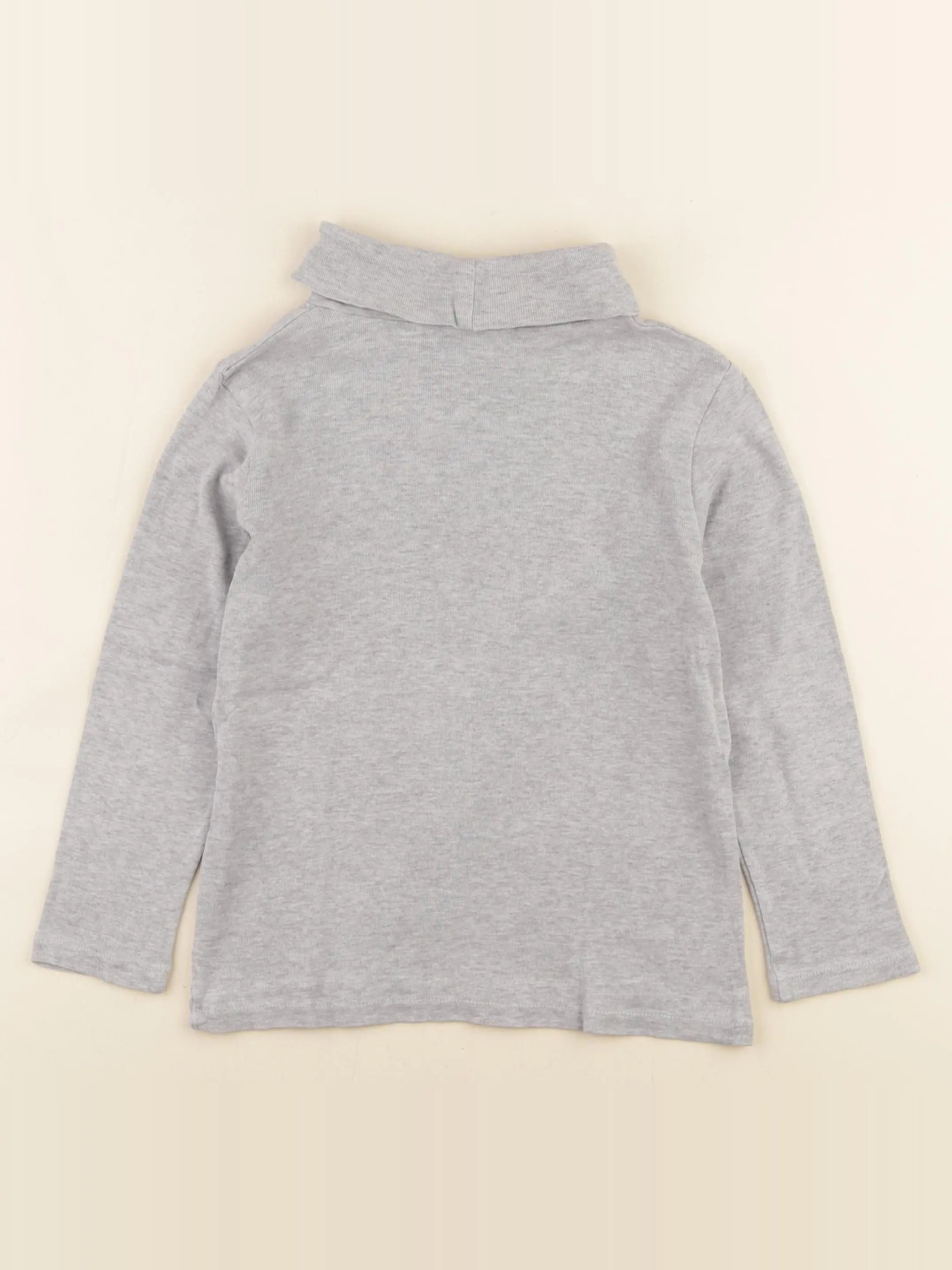 Vertbaudet - sous-pull gris - 6 ans