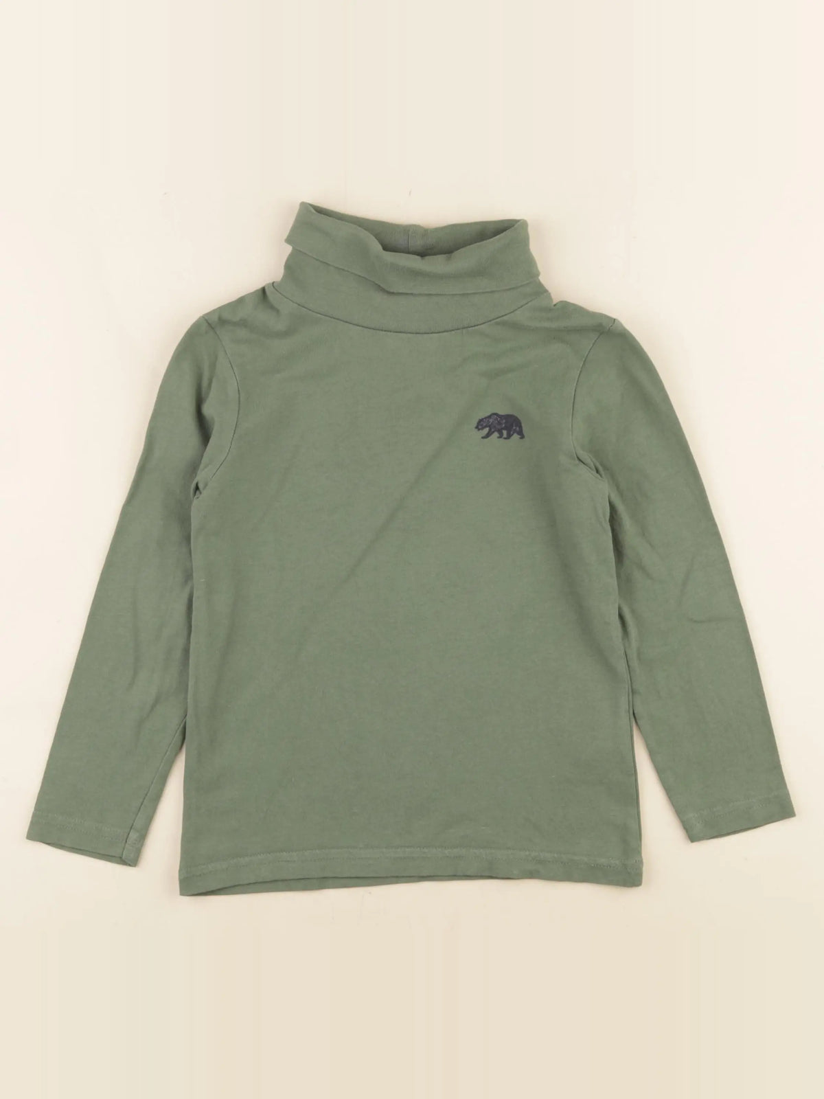 Vertbaudet - sous-pull vert - 6 ans