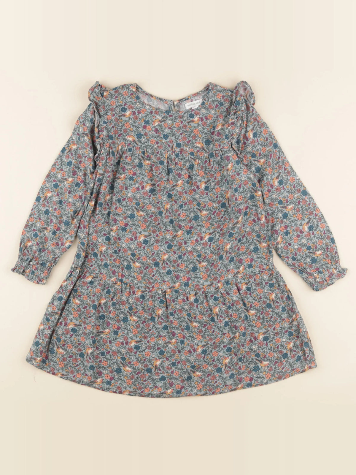 Vertbaudet - robe multicolore - 5 ans