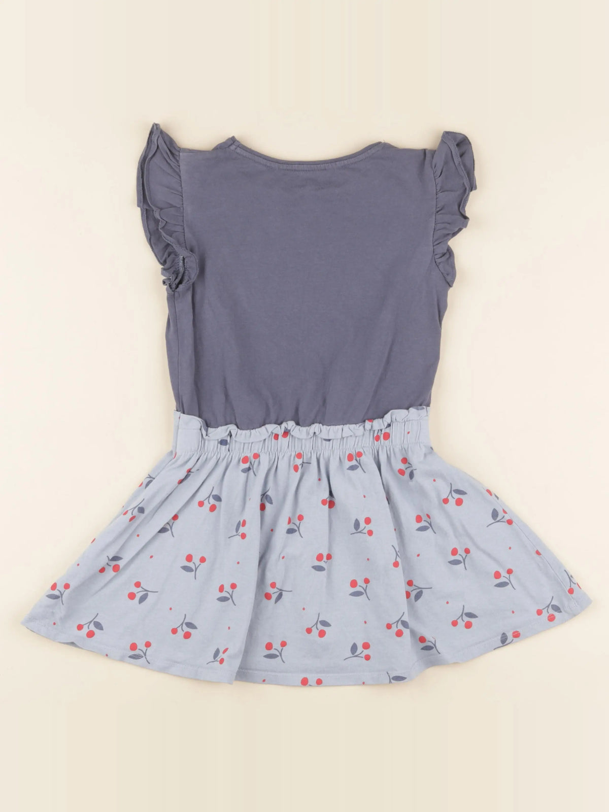 Vertbaudet - robe bleu - 5 ans