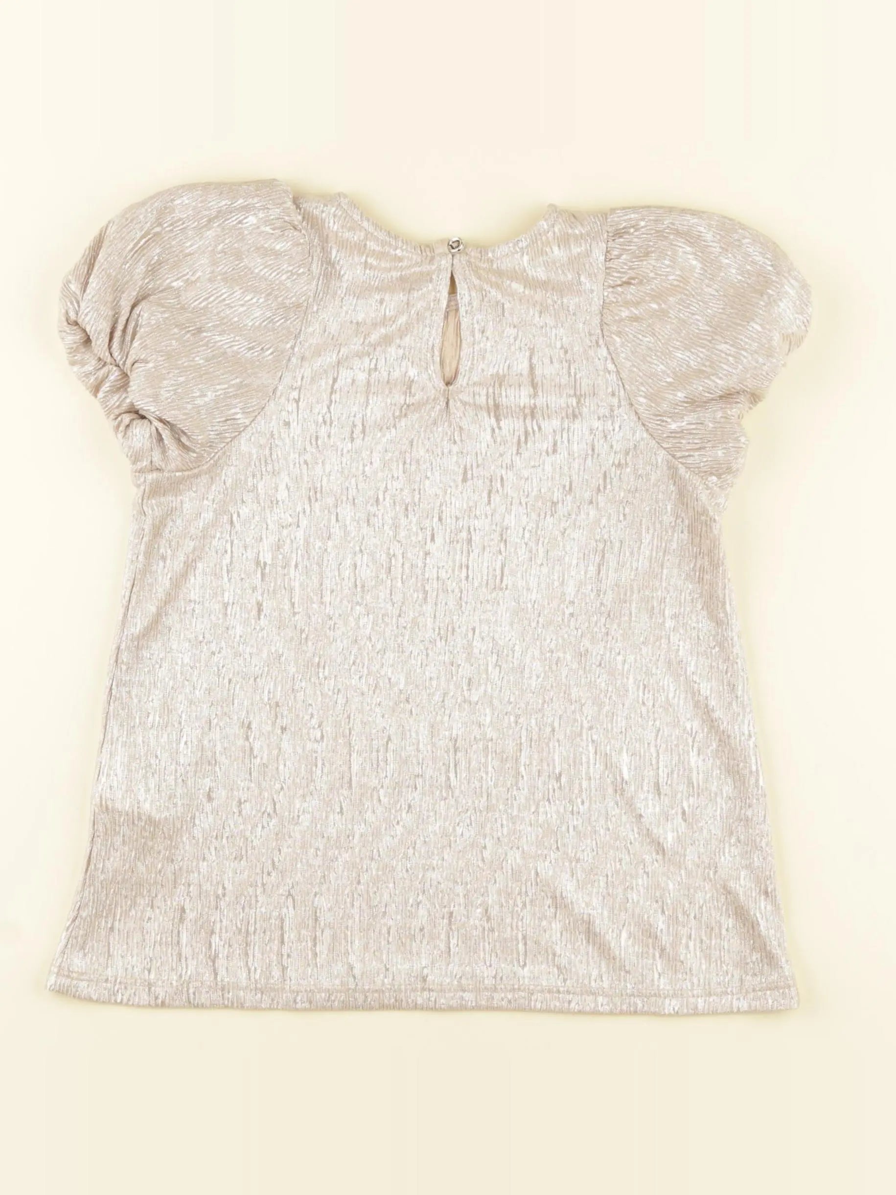 Vertbaudet - tee-shirt or - 4 ans