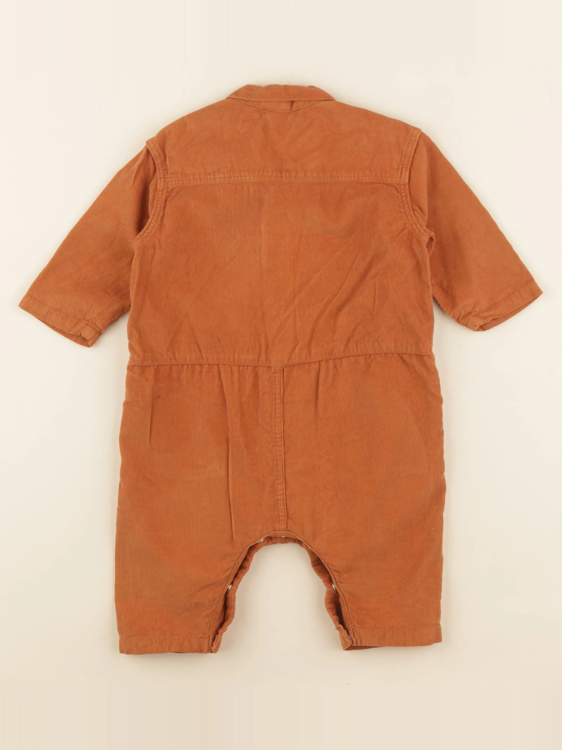 Petit Bateau - combinaison marron - 6 mois