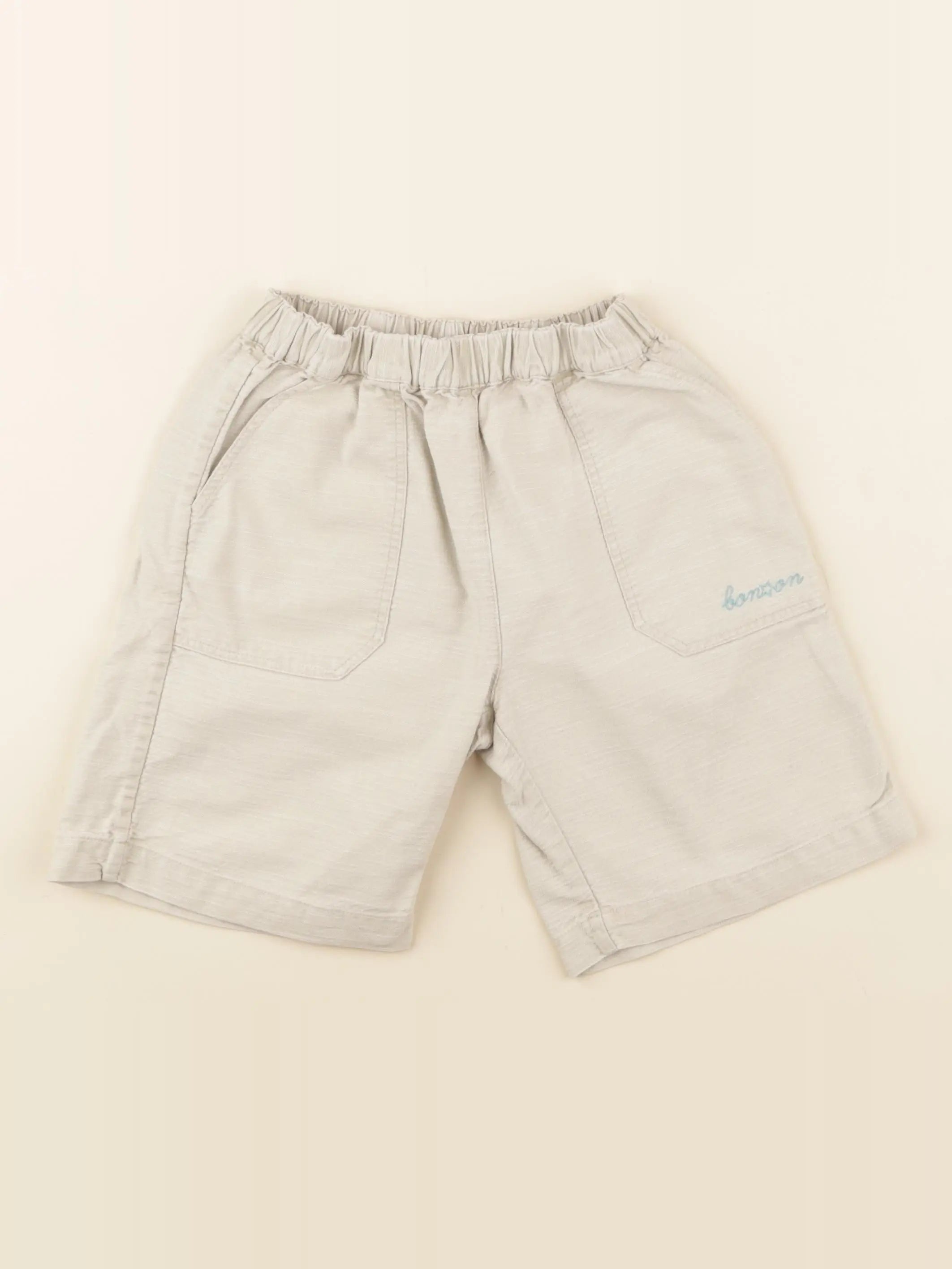 Bonton - short beige - 8 ans