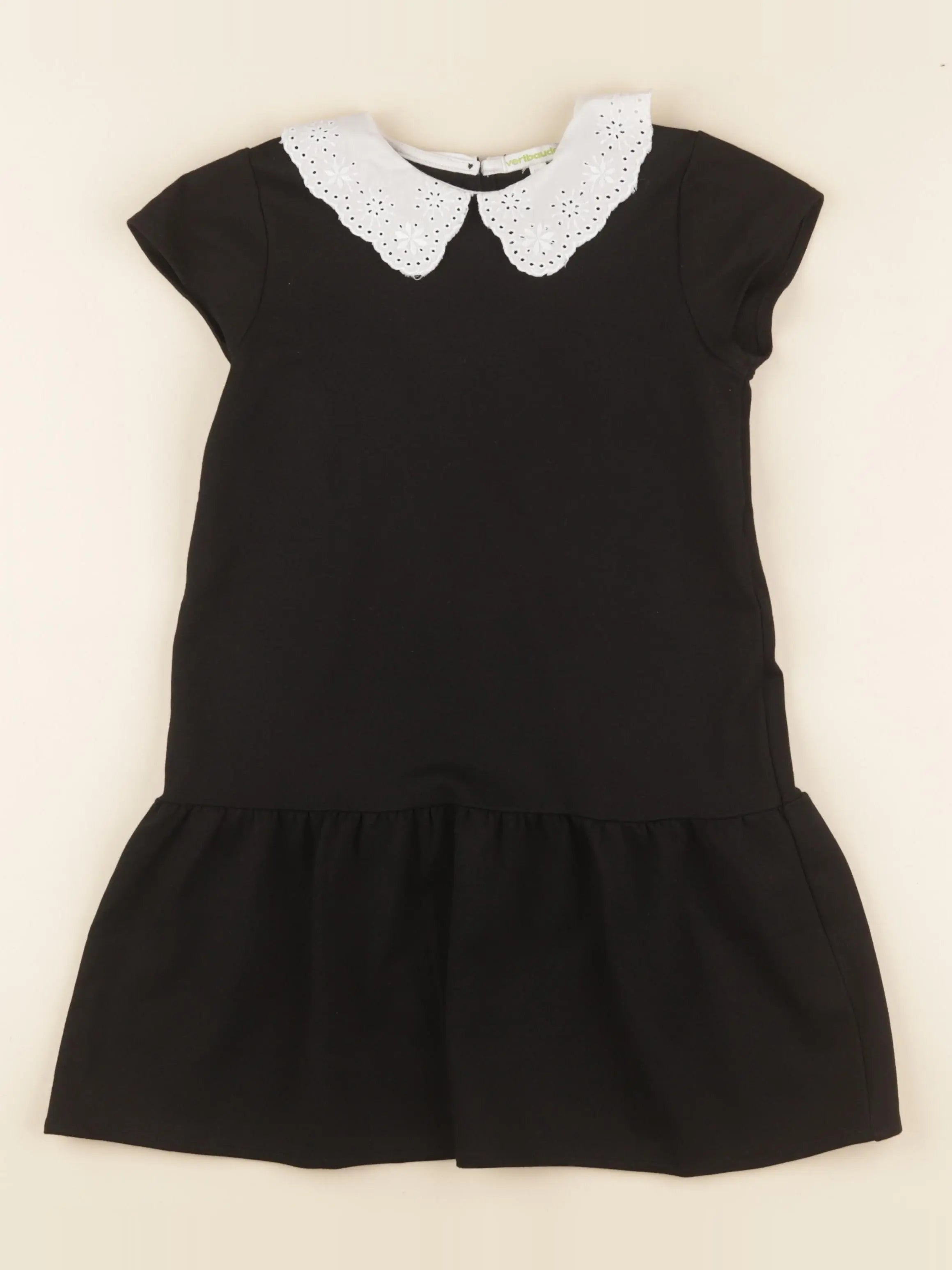 Vertbaudet - robe noir - 8 ans