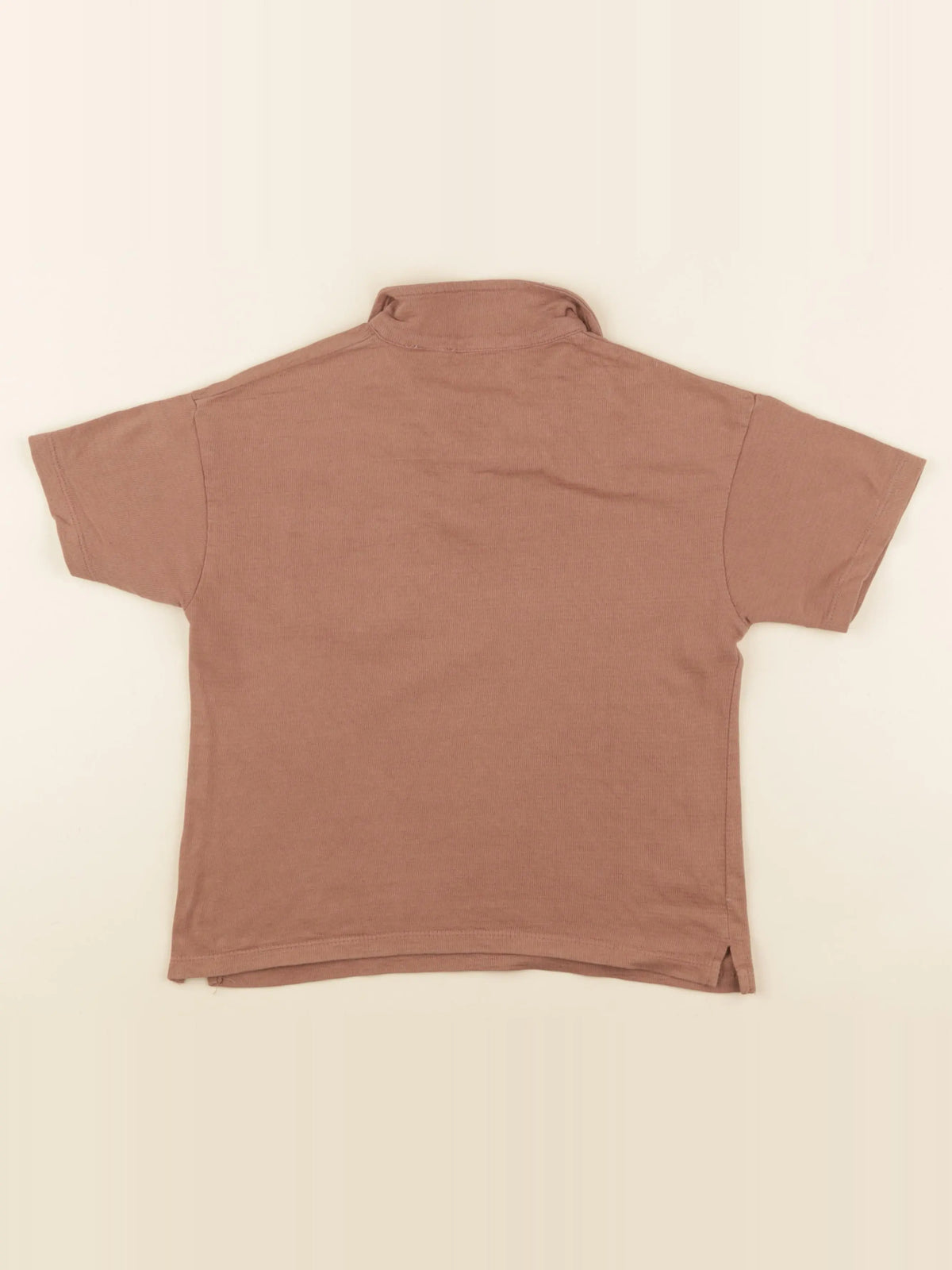 Zara - polo marron - 4/5 ans