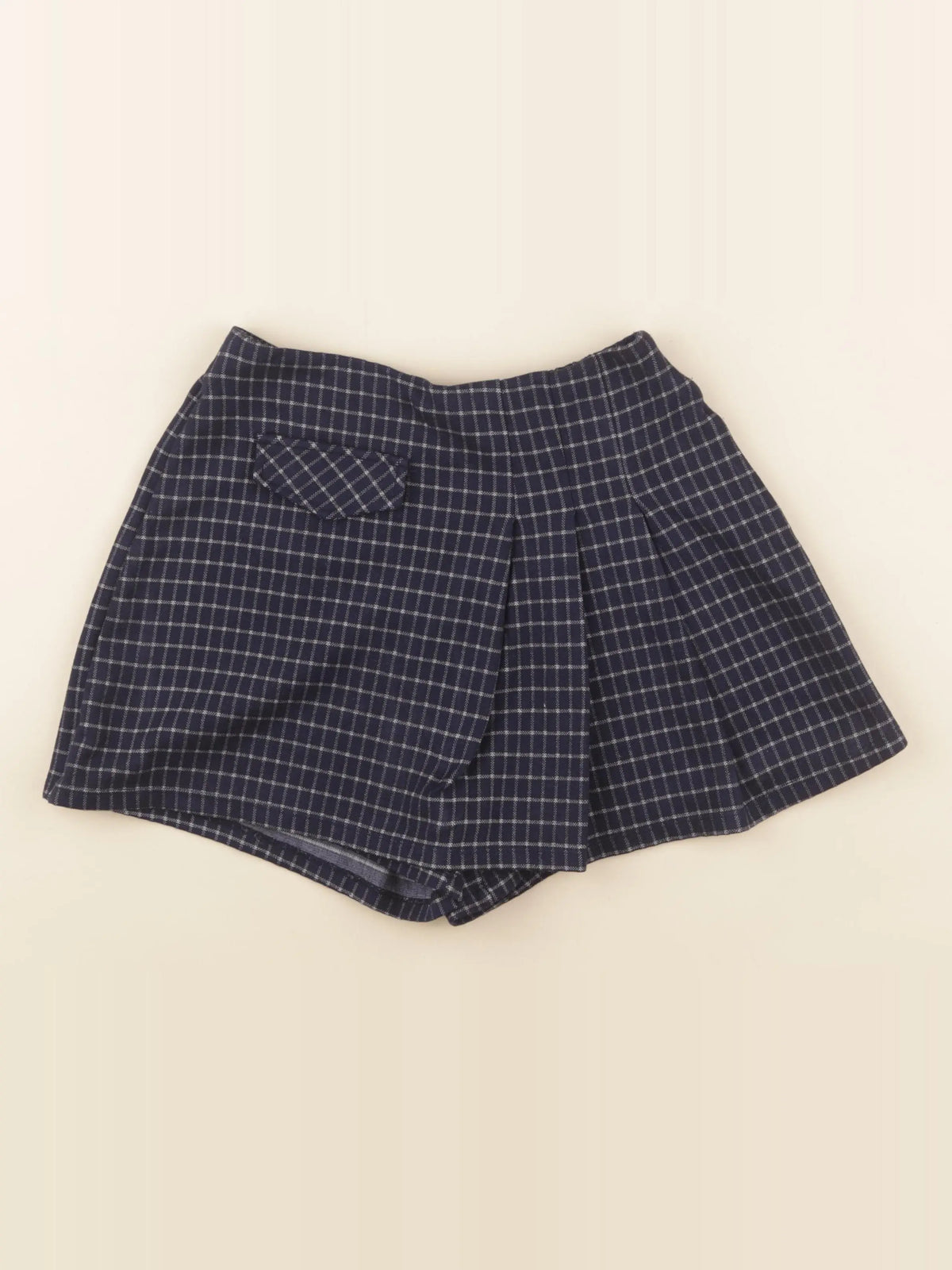 Zara - jupe short bleu - 13/14 ans