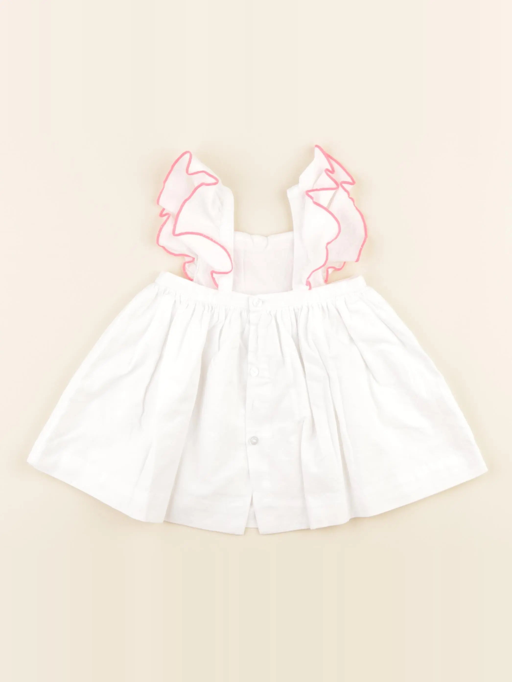 Jacadi - robe blanc - 6 mois