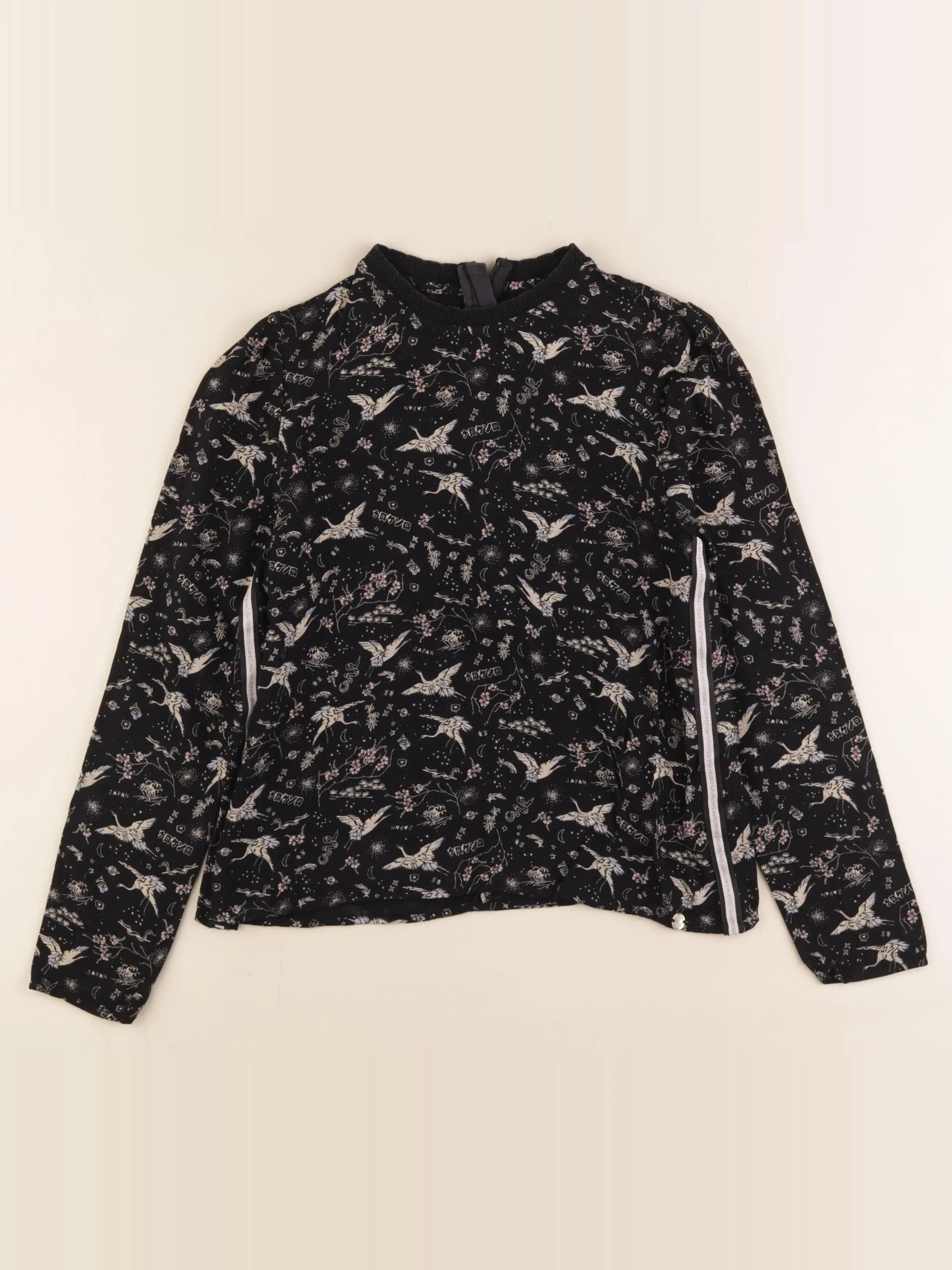 IKKS - tee-shirt noir - 10 ans