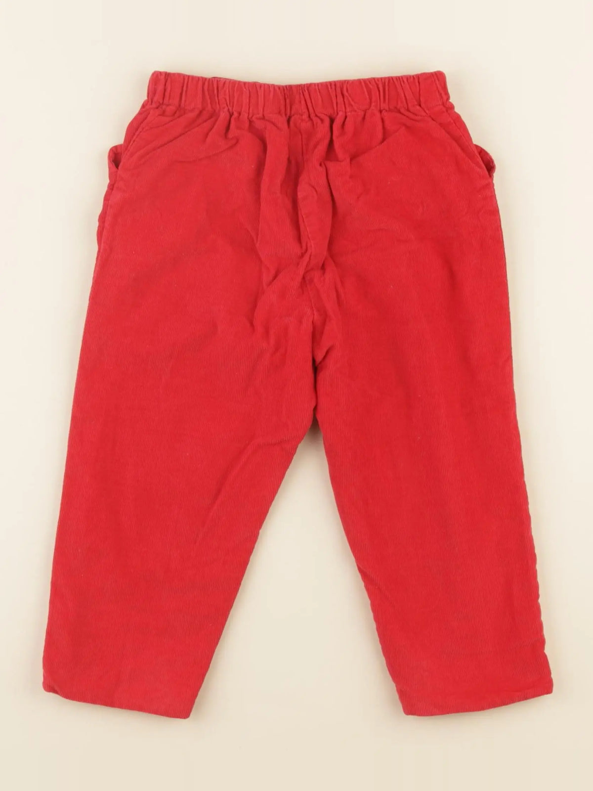 Jacadi - pantalon rouge - 24 mois
