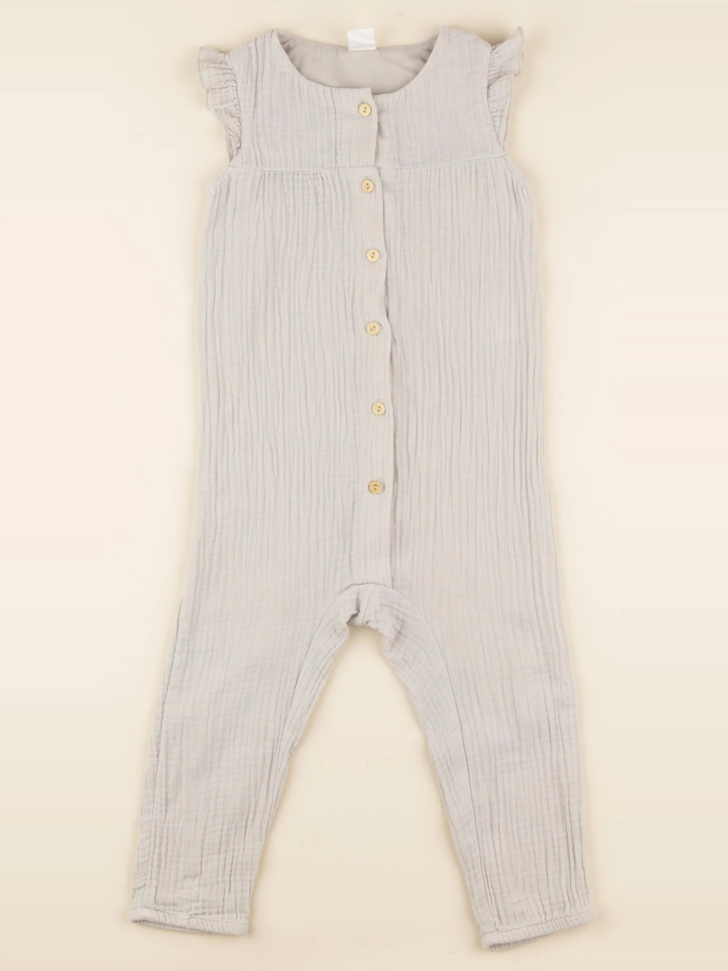 H&M - combinaison vert - 18/24 mois