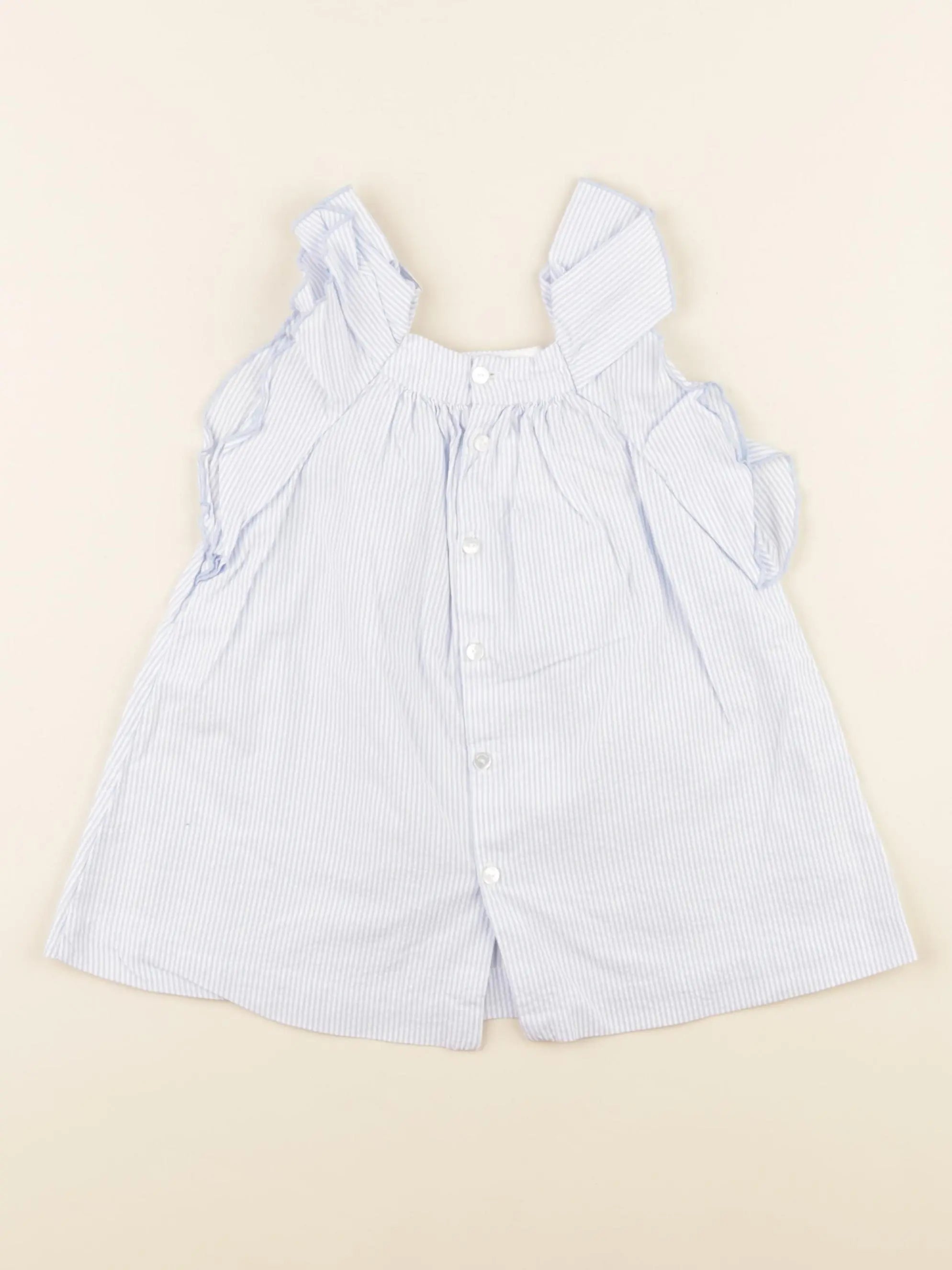 Jacadi - robe bleu - 12 mois