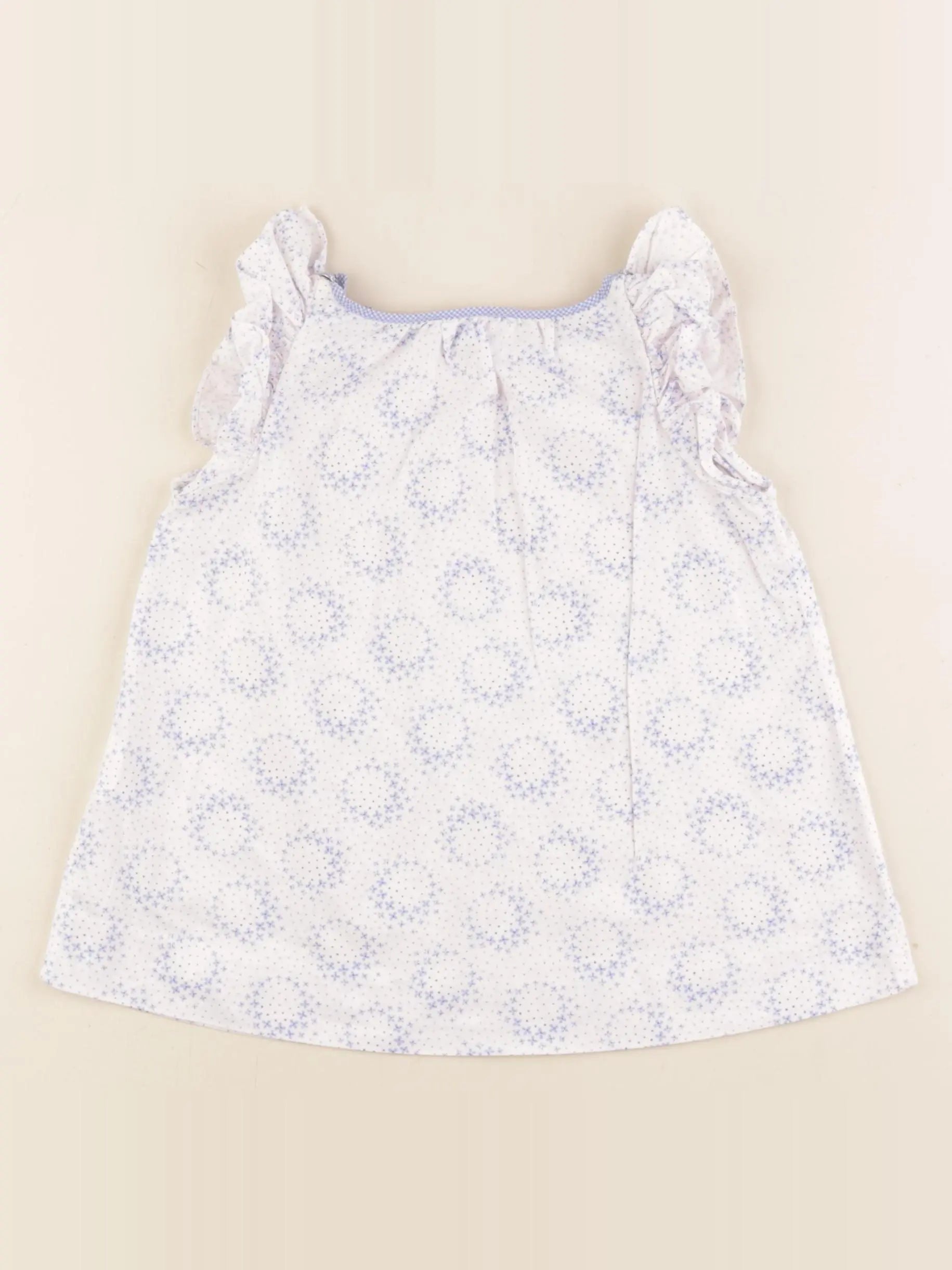 Jacadi - robe blanc - 6 mois