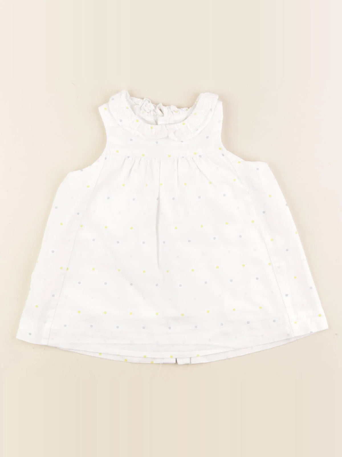 Jacadi - robe blanc - 6 mois
