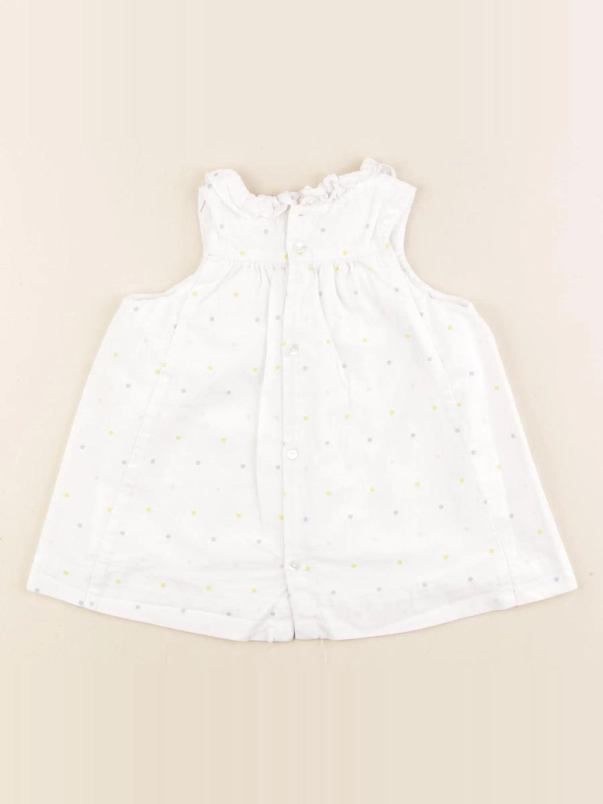 Jacadi - robe blanc - 6 mois