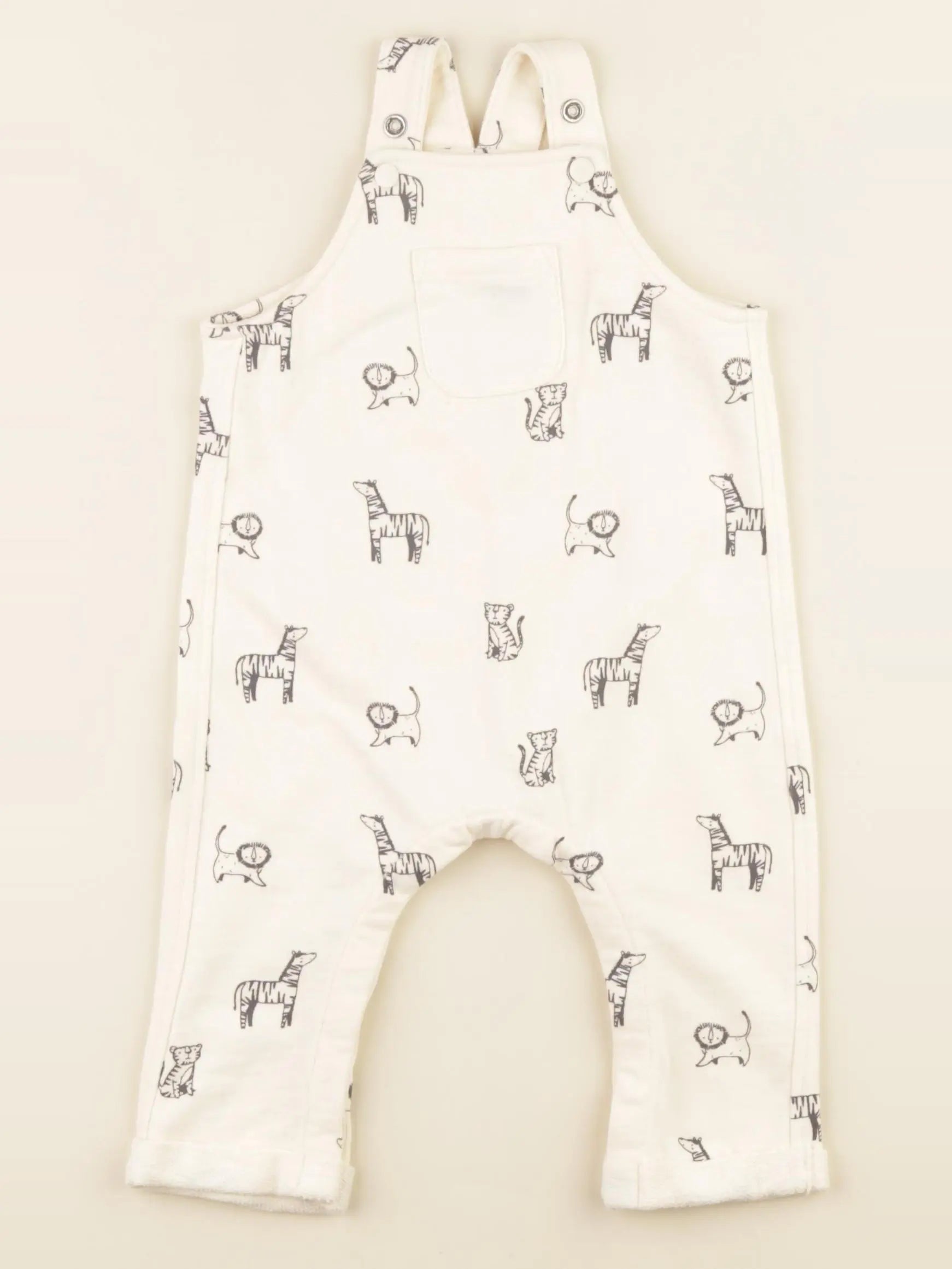 Vertbaudet - combinaison beige - 6 mois