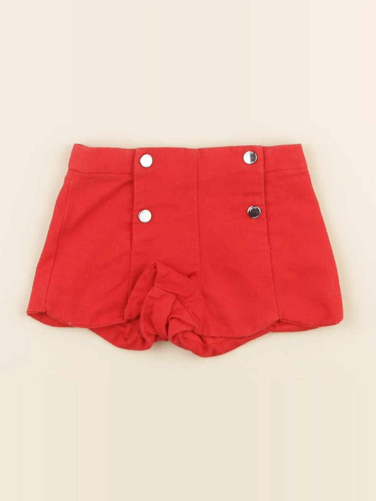 Jacadi - short rouge - 6 mois
