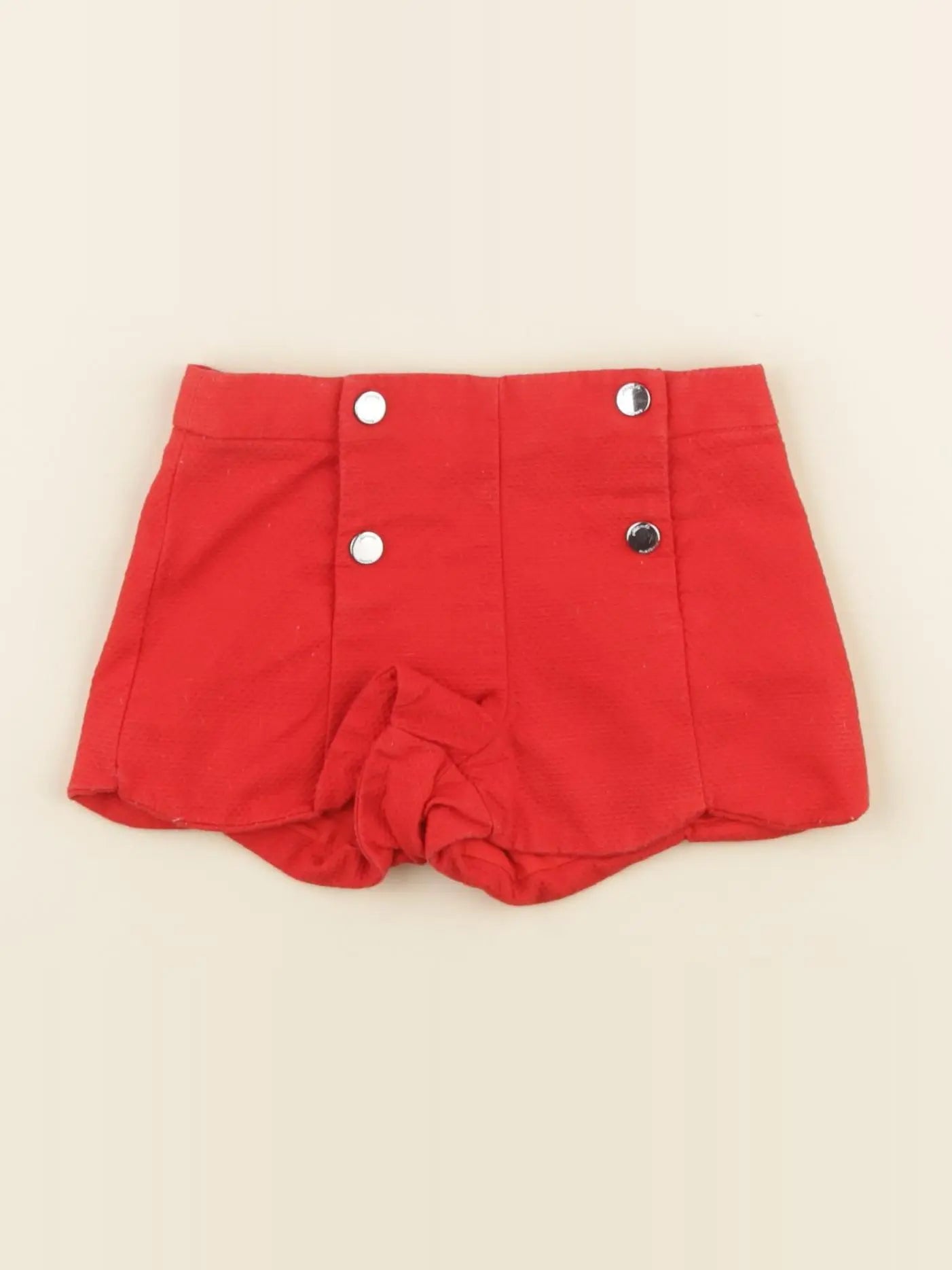 Jacadi - short rouge - 6 mois