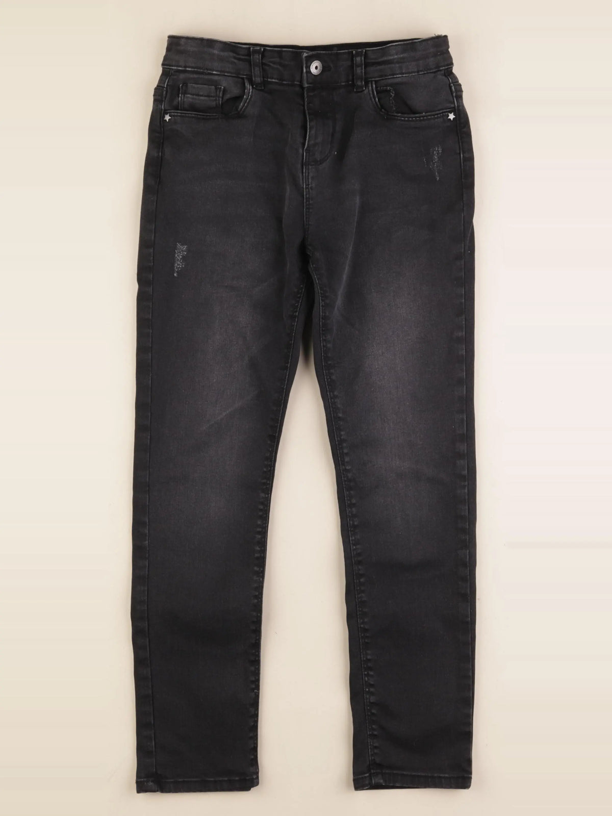 Vertbaudet - jean noir - 9 ans