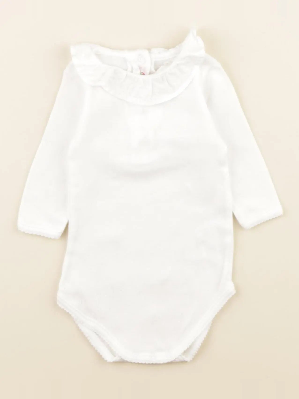 Bonpoint - body à col blanc - 3 mois