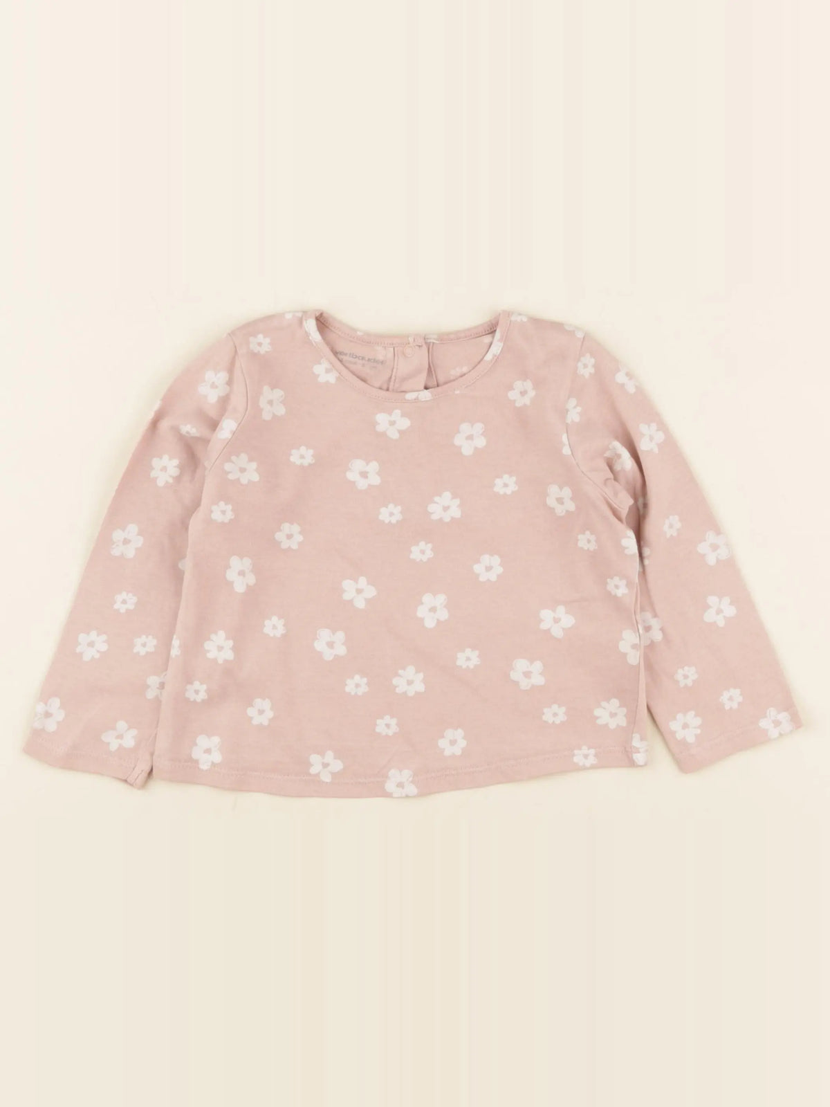 Vertbaudet - tee-shirt rose - 18 mois
