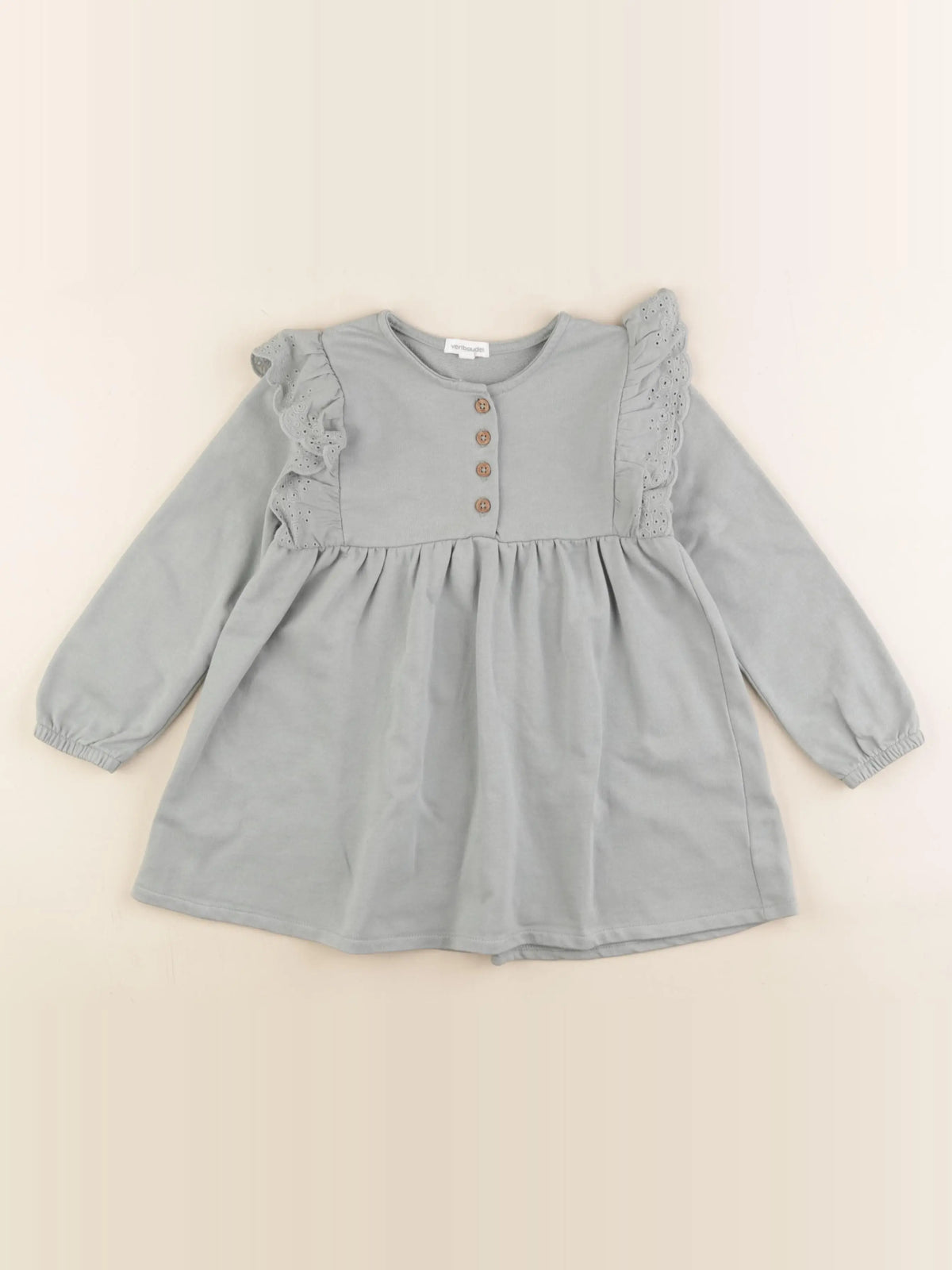 Vertbaudet - robe vert - 3 ans