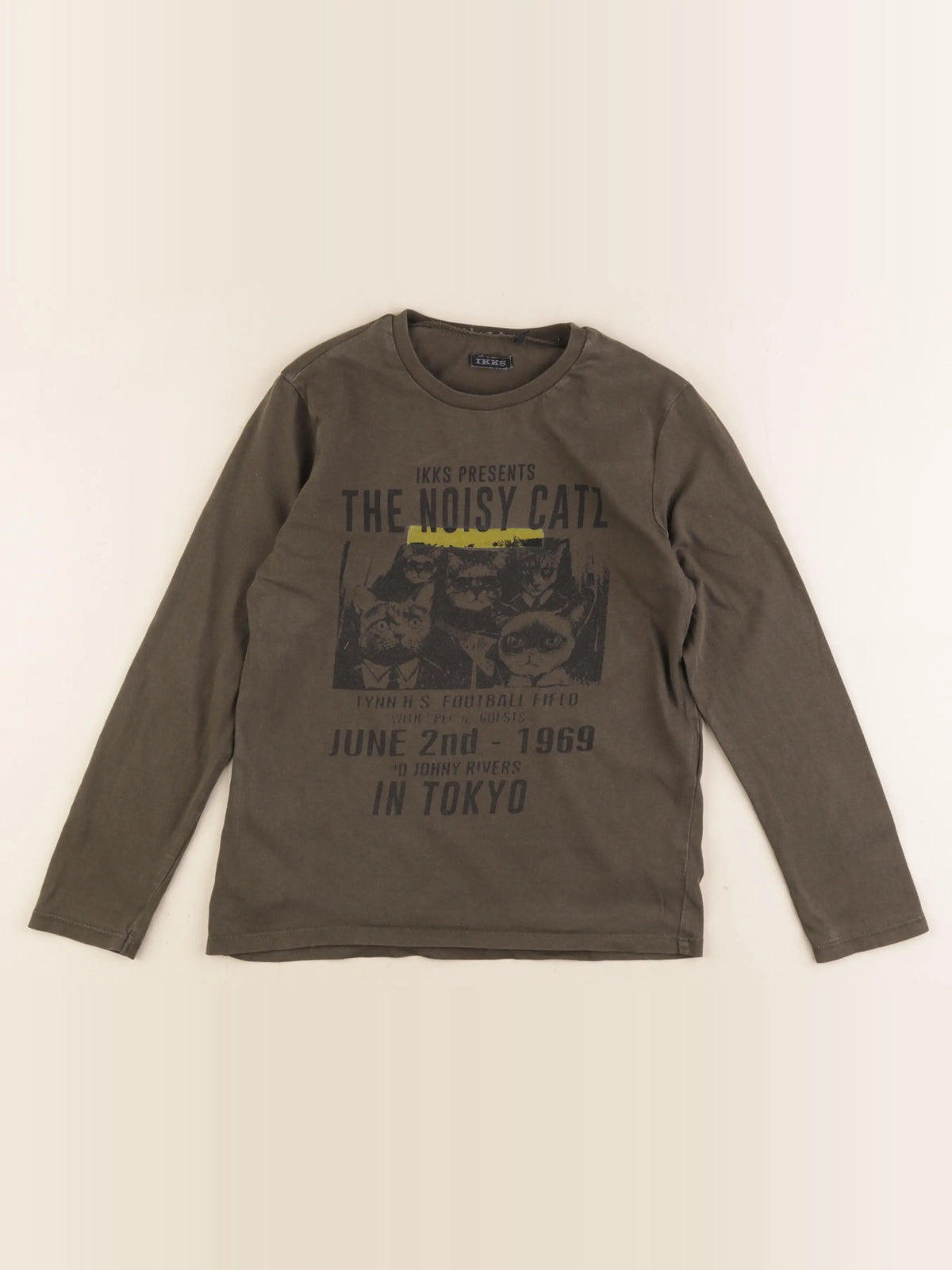 IKKS - tee-shirt vert - 8 ans