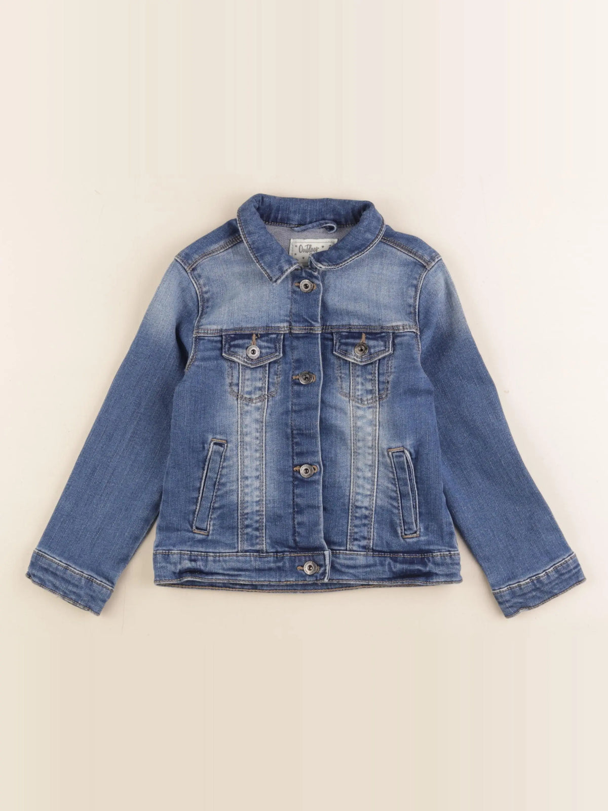 Vertbaudet - veste bleu - 4 ans