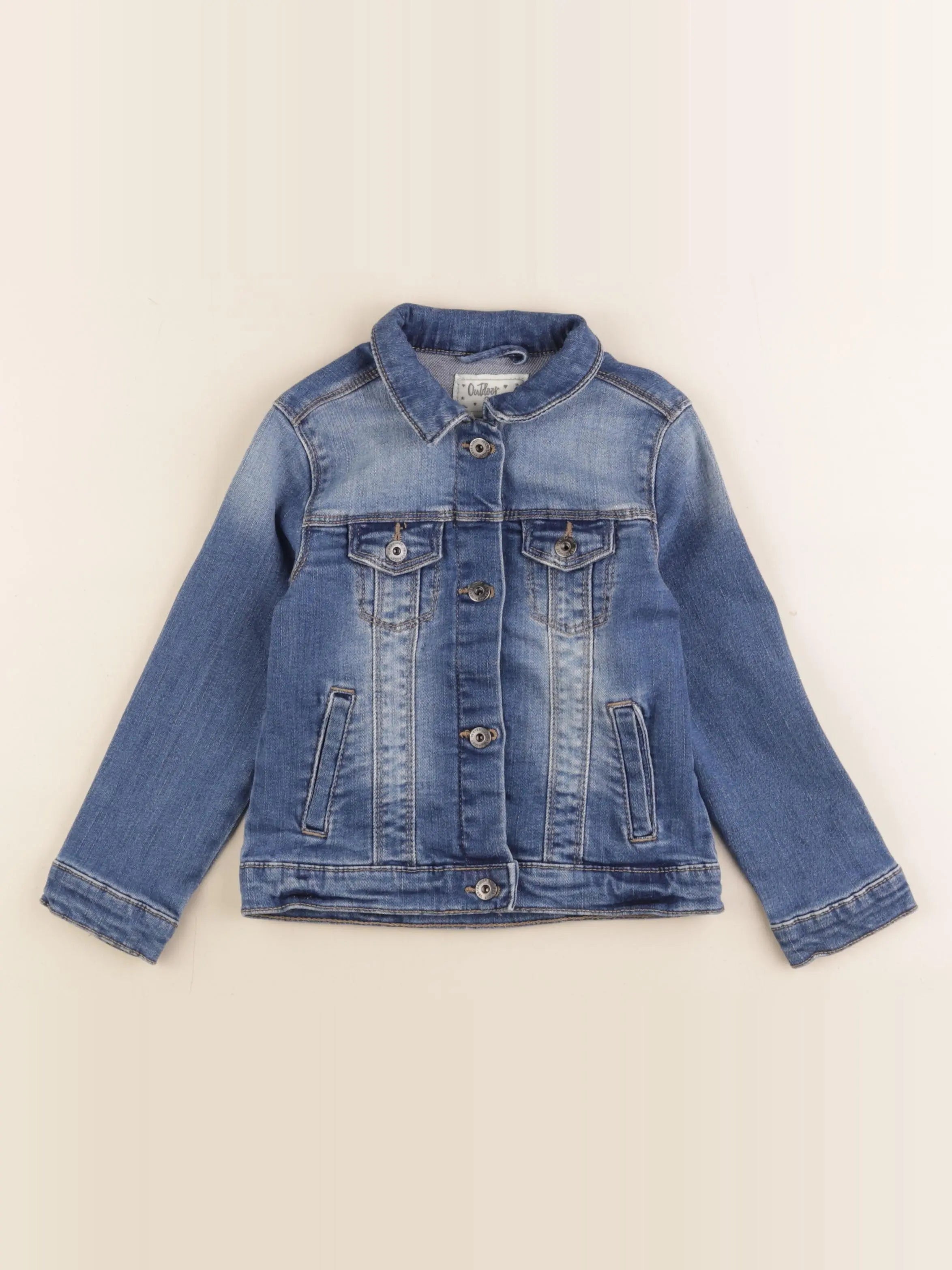 Vertbaudet - veste bleu - 4 ans