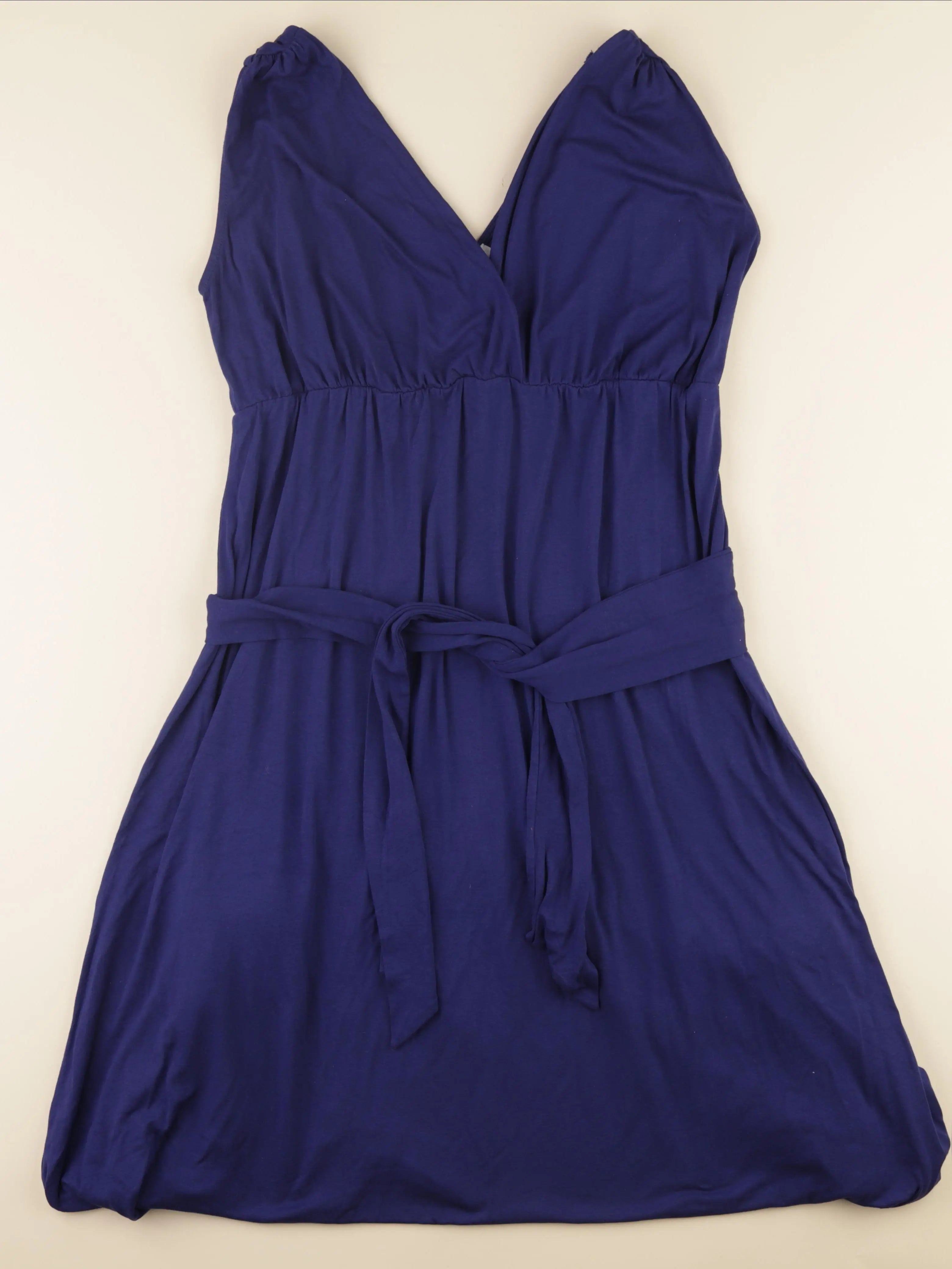 Envie de fraise - robe grossesse bleu - 42