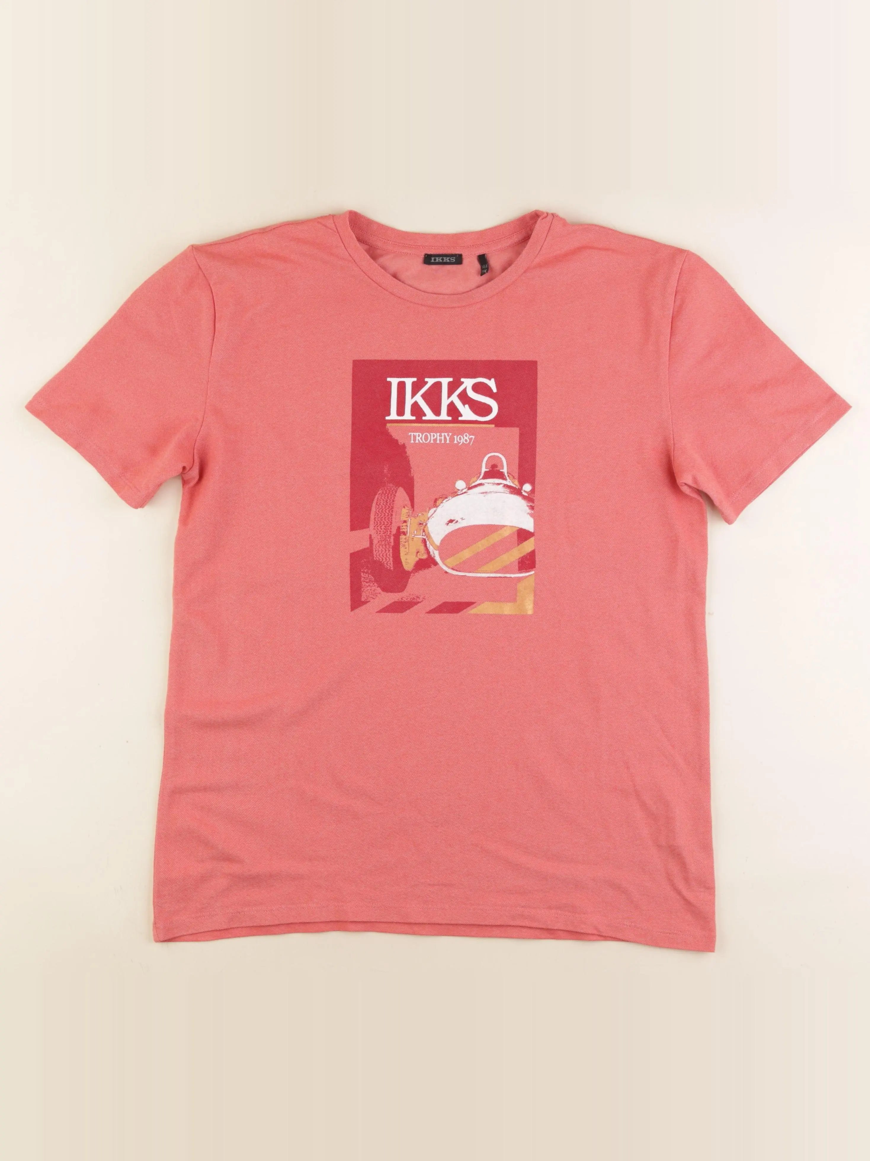 IKKS - tee-shirt rouge - 14 ans