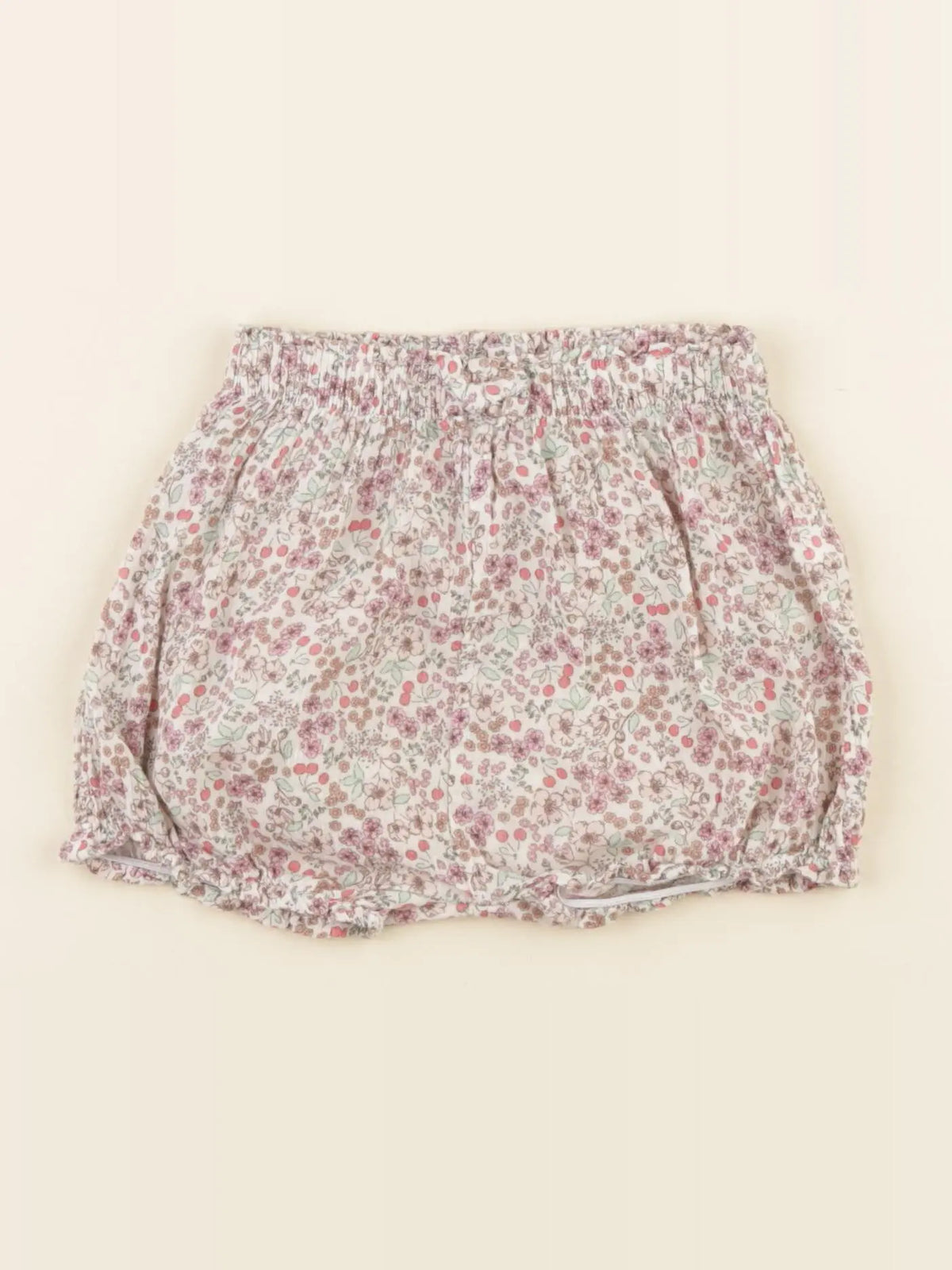 Vertbaudet - bloomer blanc, multicolore - 12 mois