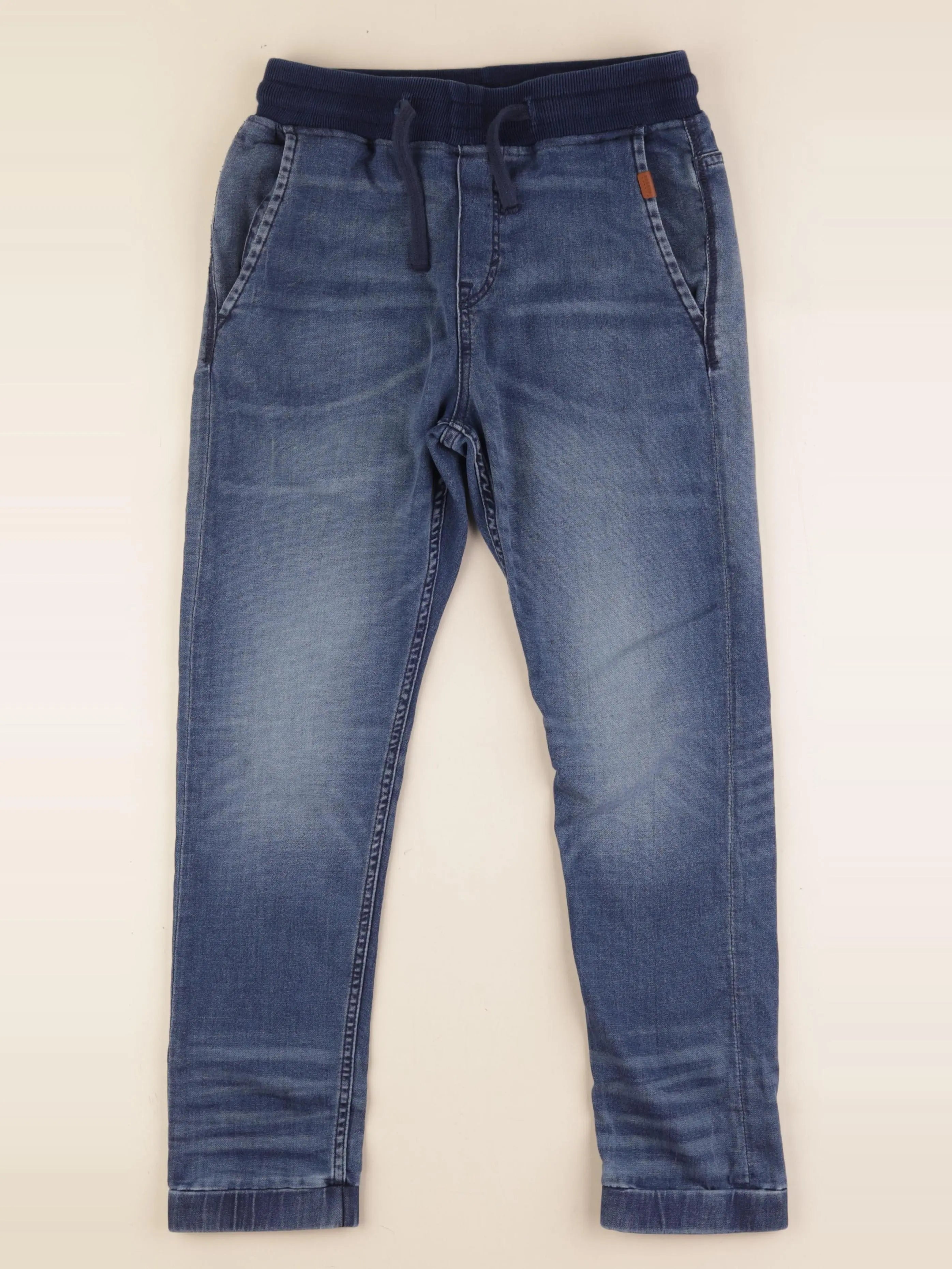 H&M - jegging bleu - 11/12 ans