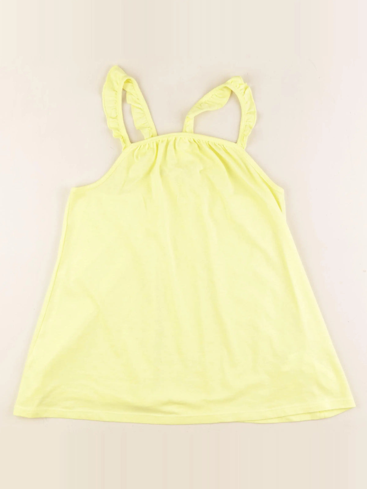 Tape à l'oeil - débardeur jaune fluo - 14 ans