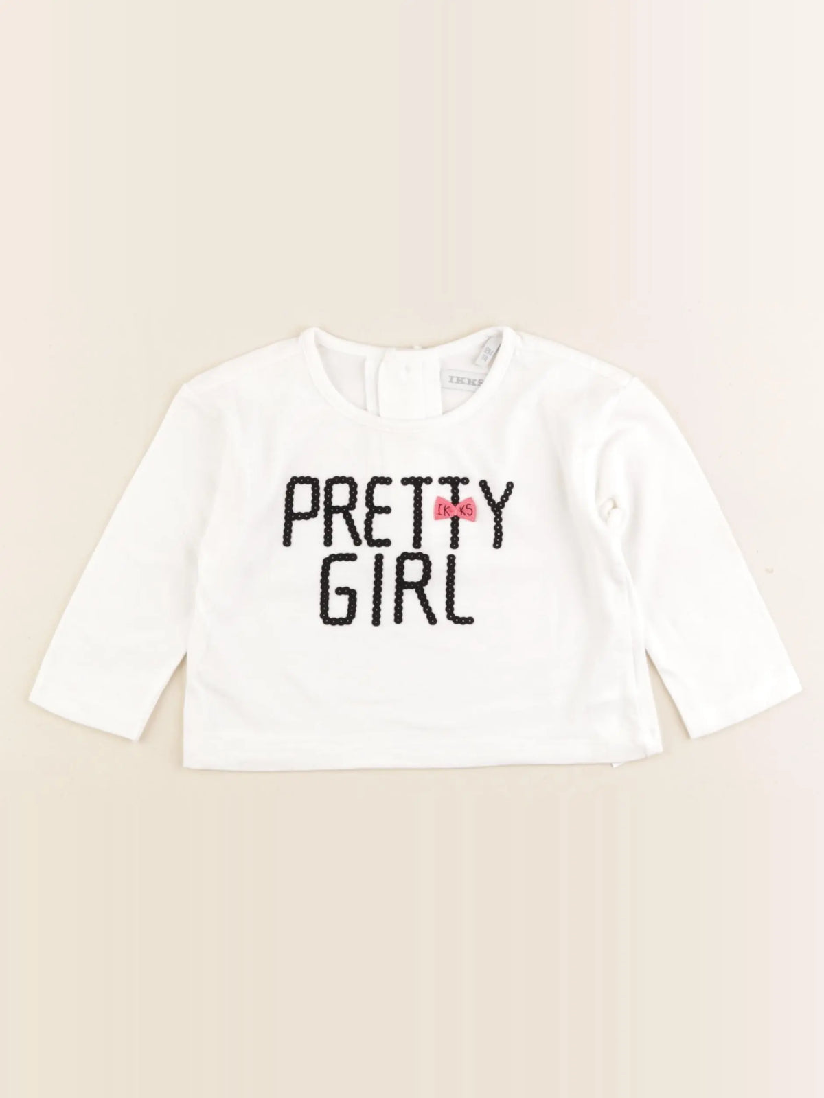 IKKS - tee-shirt blanc - 12 mois