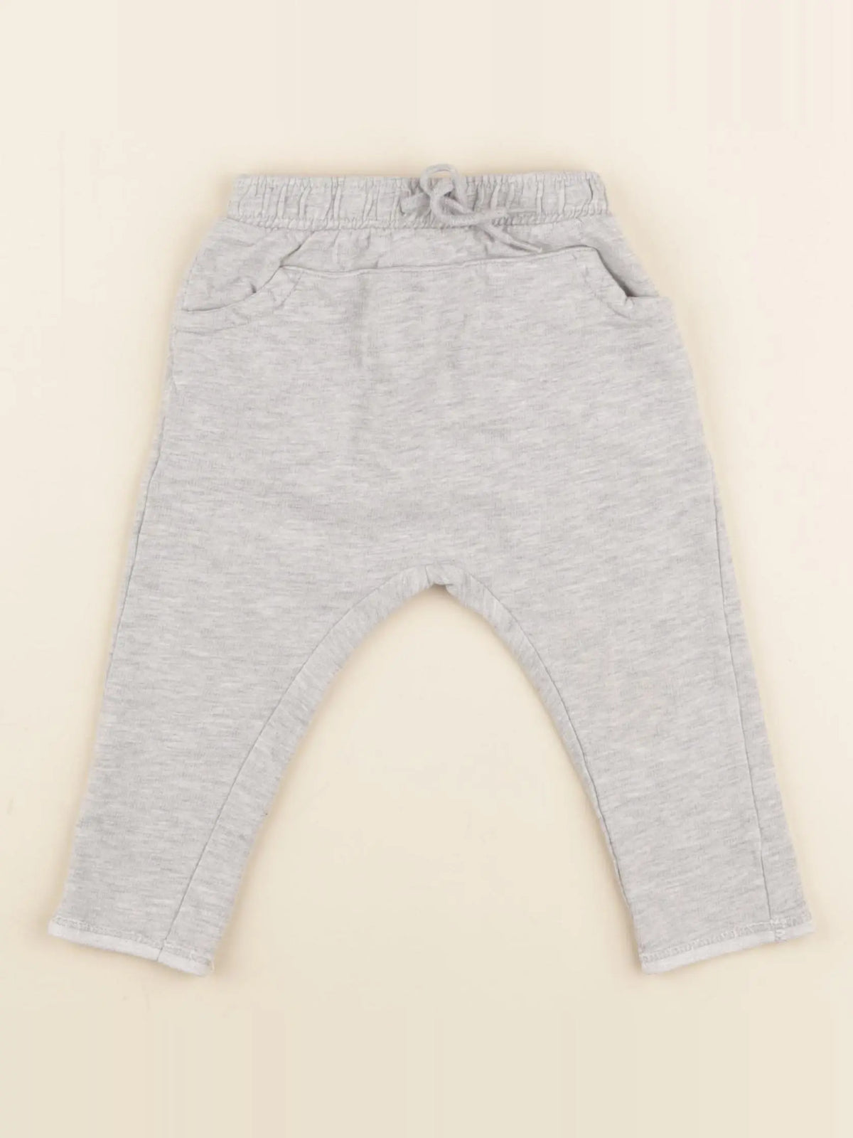 Vertbaudet - pantalon gris - 12 mois