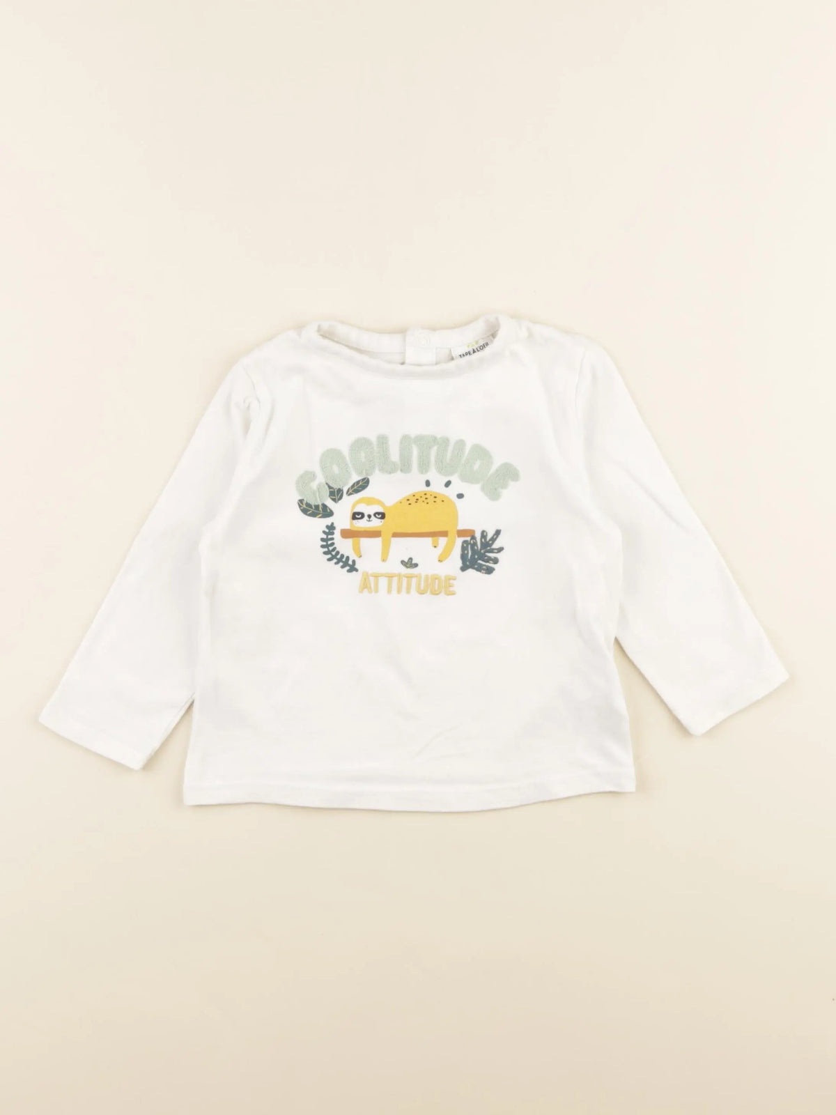 Tape à l'oeil - tee-shirt blanc - 24 mois