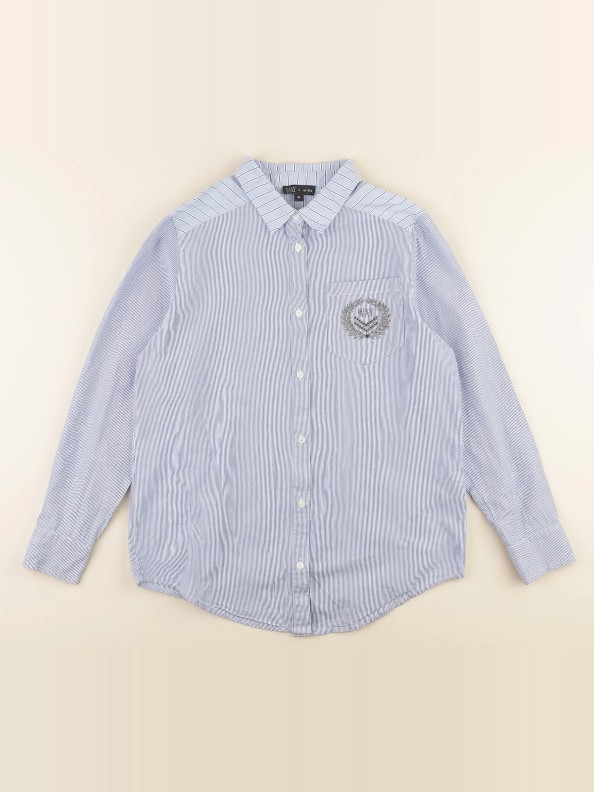 IKKS - blouse bleu - 13 ans