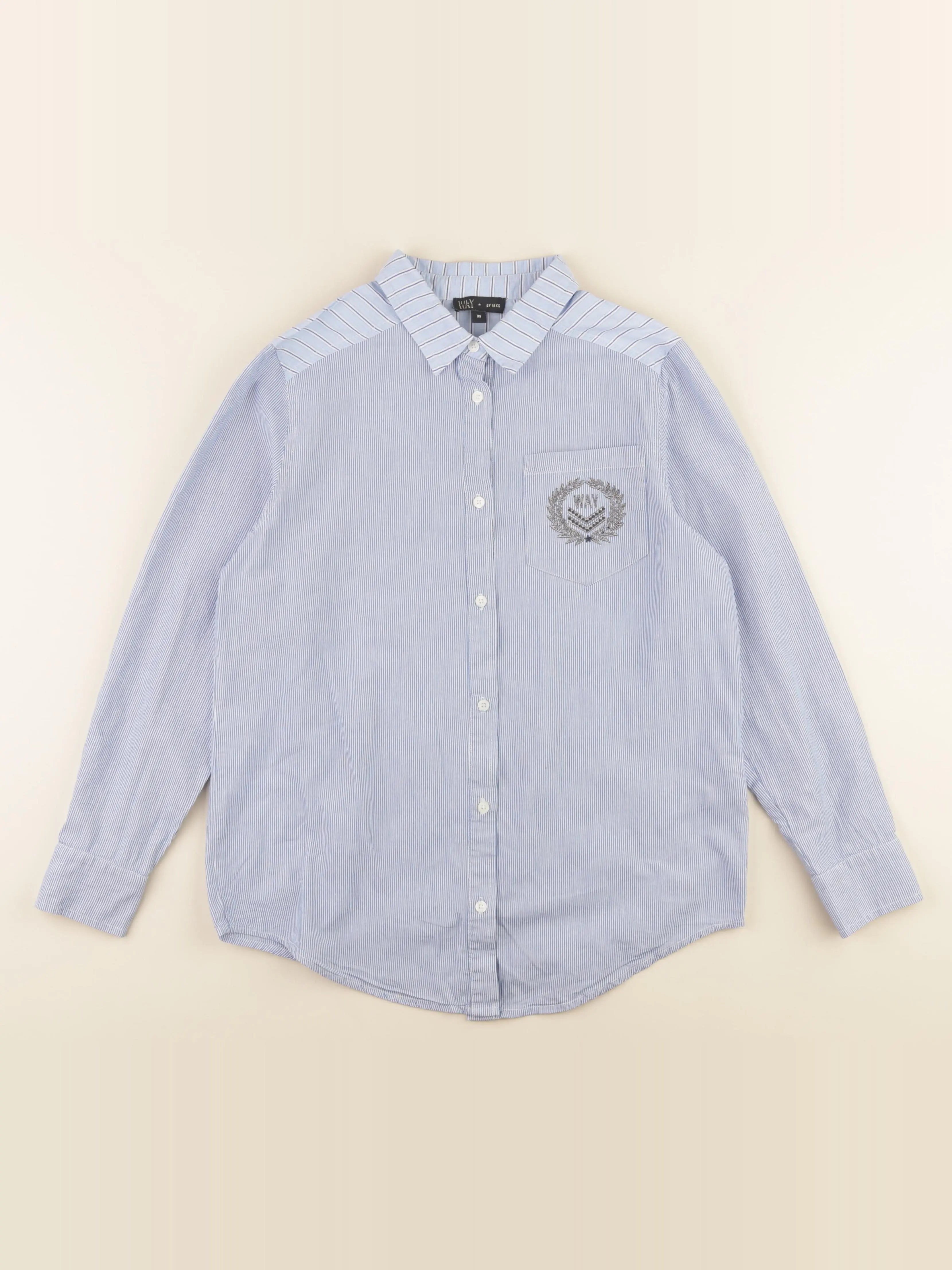 IKKS - blouse bleu - 13 ans