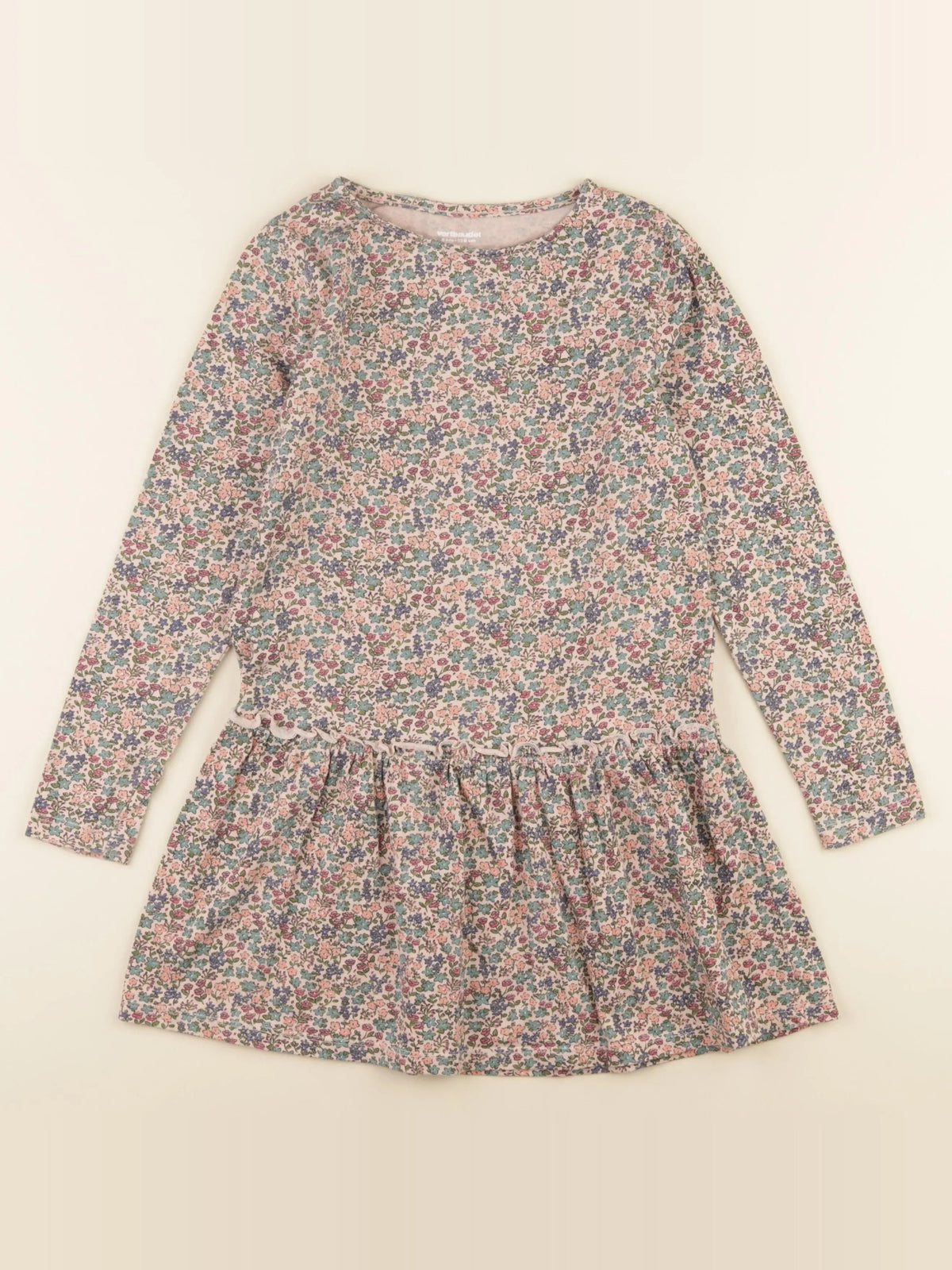 Vertbaudet - robe multicolore - 8 ans