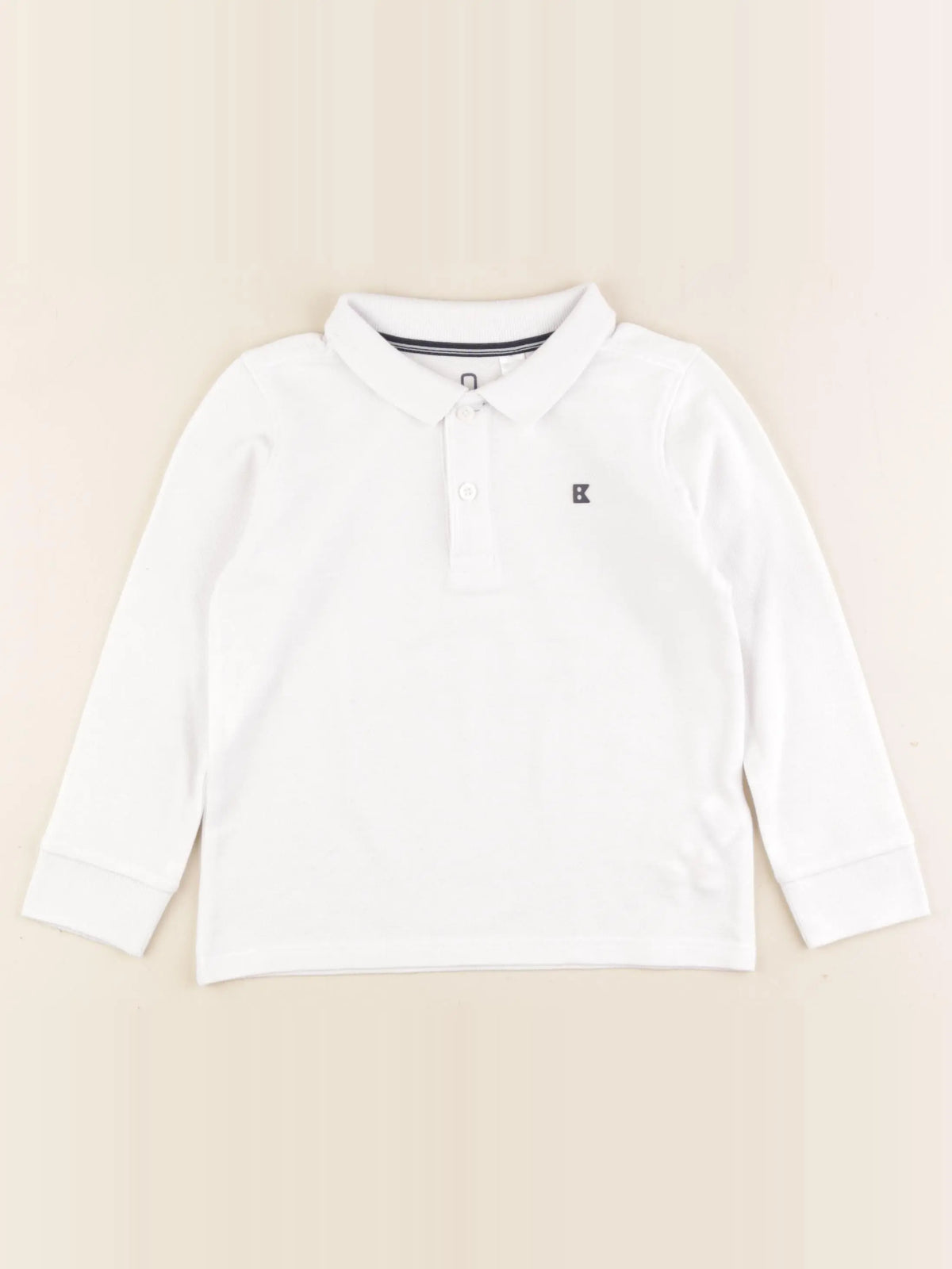 Okaidi - polo blanc - 4 ans