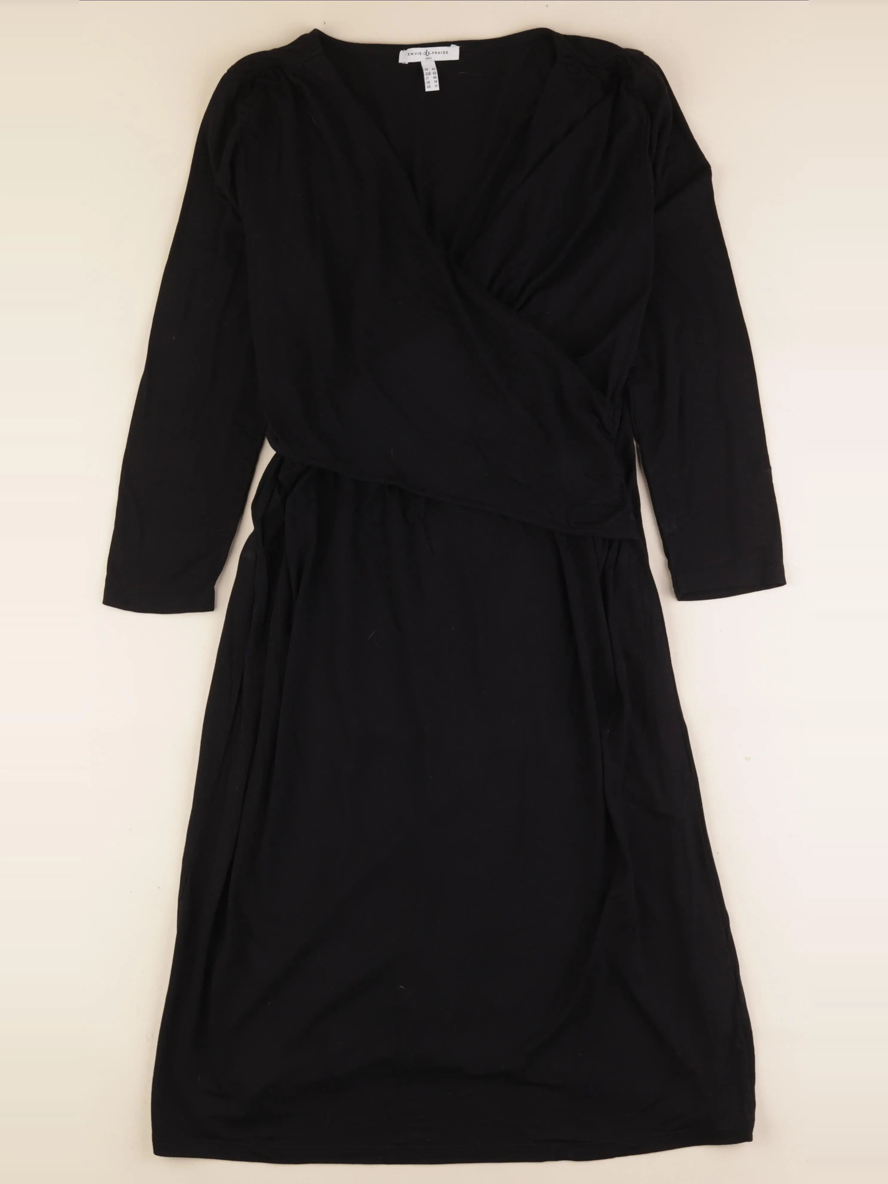 Envie de fraise - robe grossesse, allaitement noir - 42