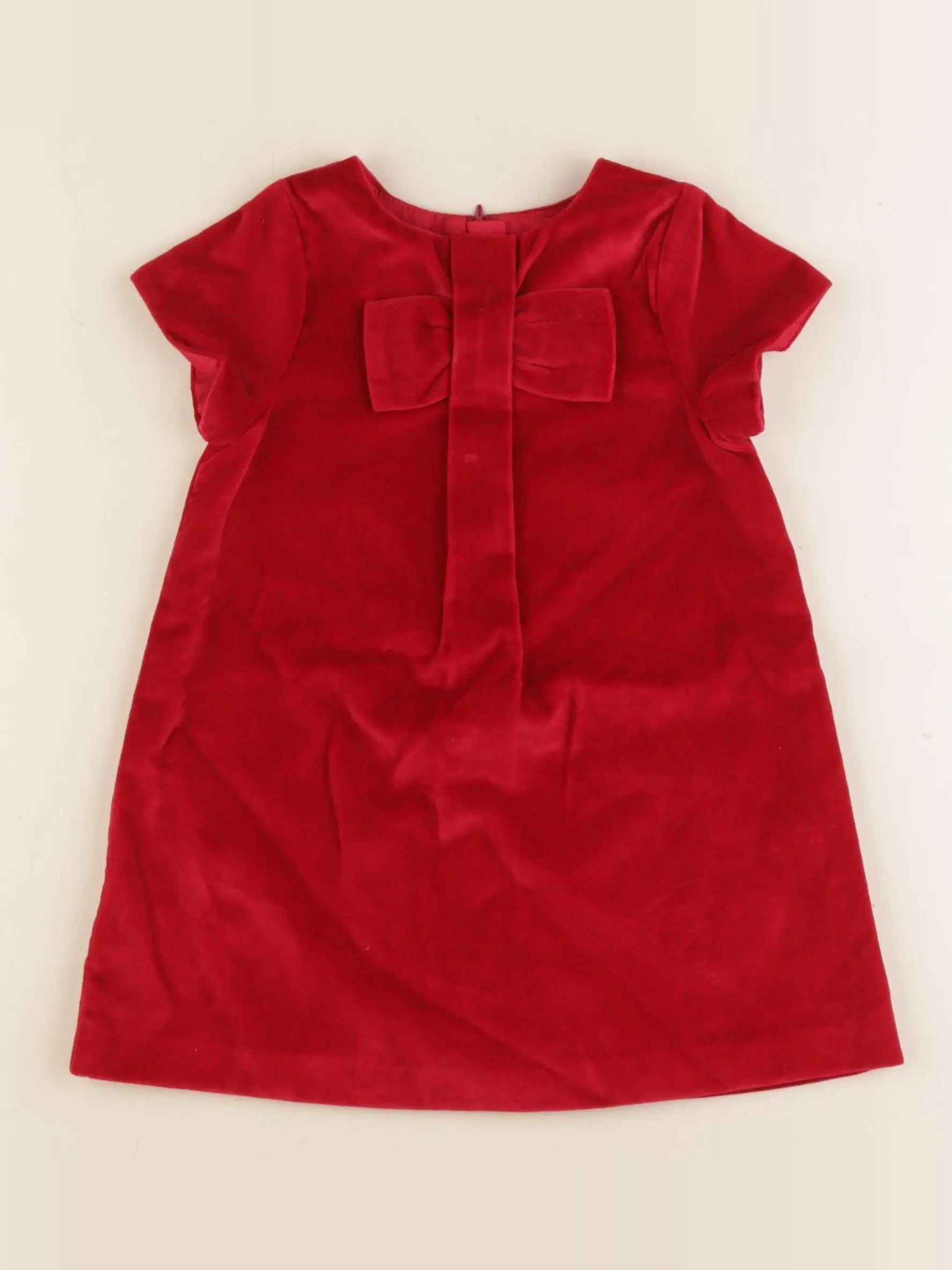 Jacadi - robe rouge - 18 mois