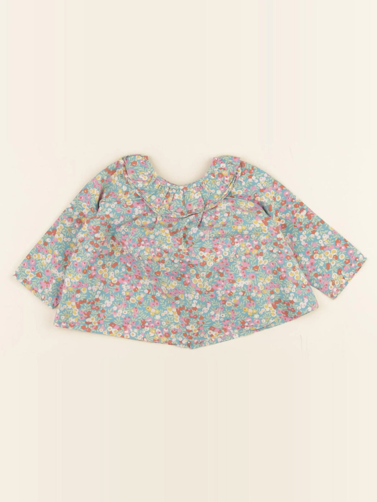 Jacadi - blouse liberty multicolore - 6 mois
