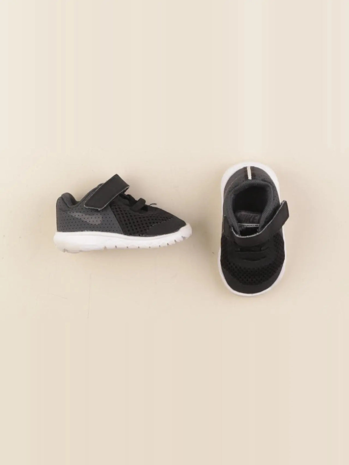 Nike - tennis à scratch/ lacets noir - pointure 18