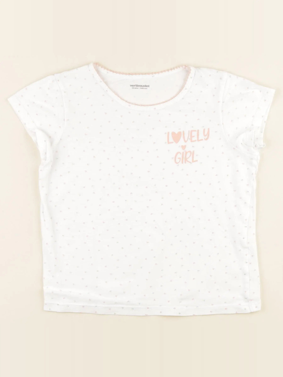 Vertbaudet - maillot de corps blanc - 10 ans