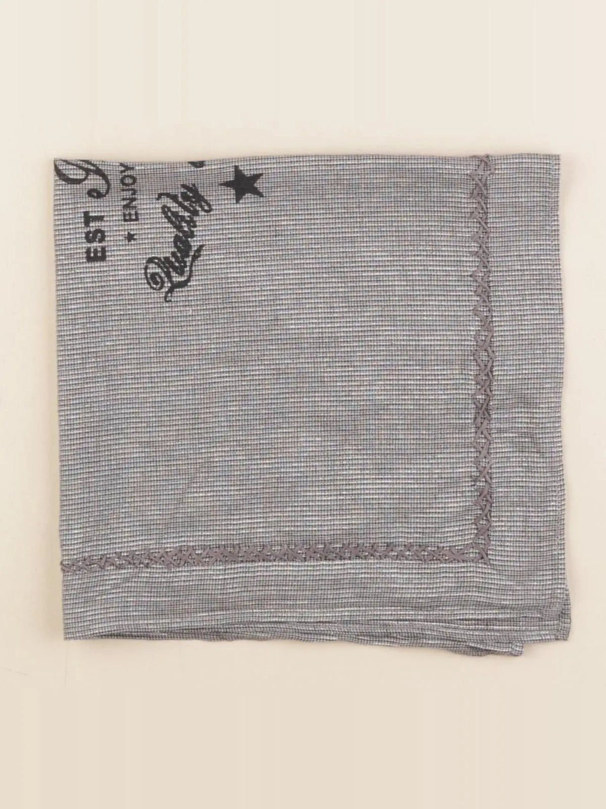 IKKS - foulard gris - 8/14 ans