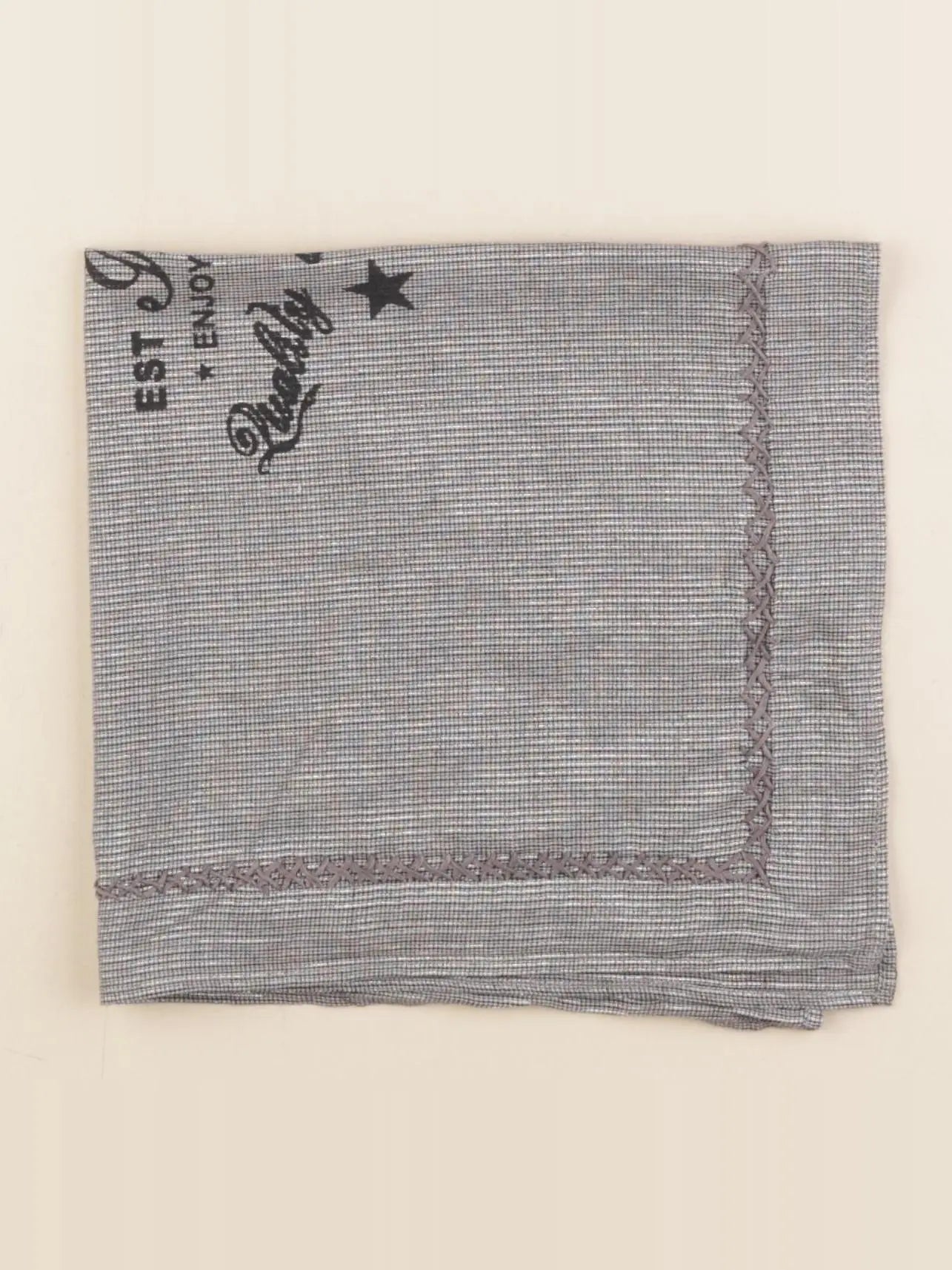 IKKS - foulard gris - 8/14 ans